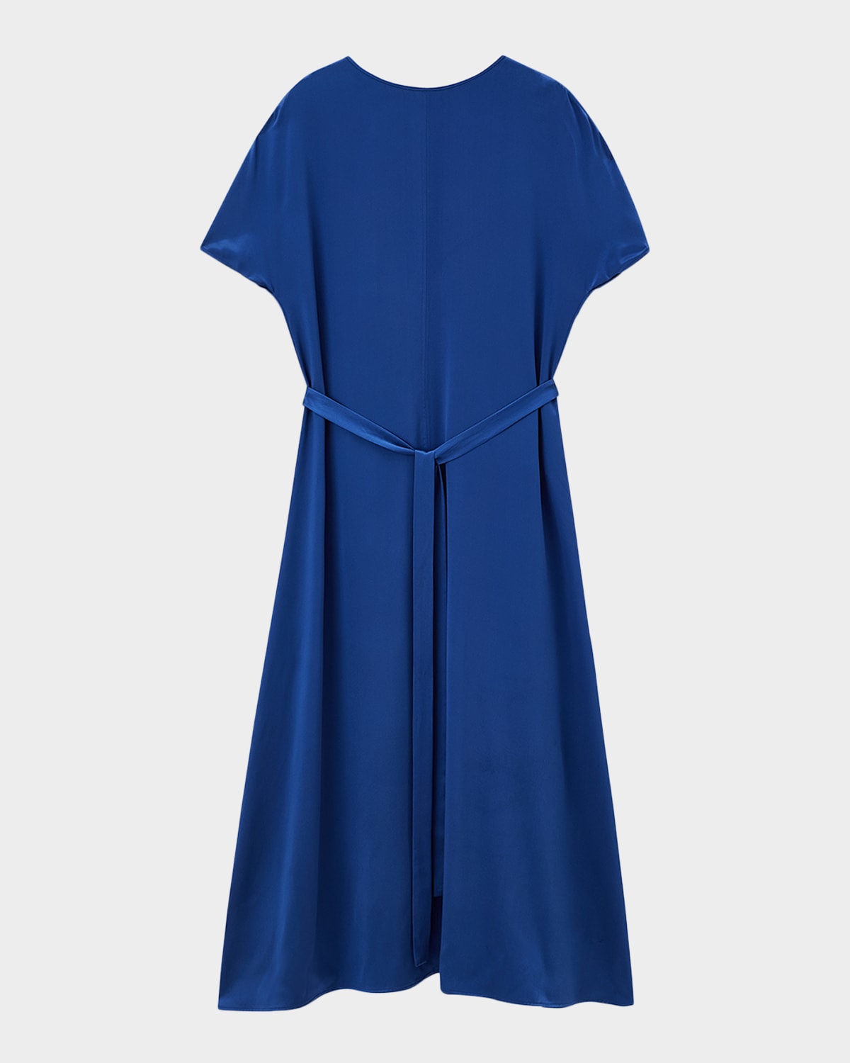 cobalt blue knit dress Nova Tie Back Dress in Cobalt | OMNES | Ethical & Affordable Clothing