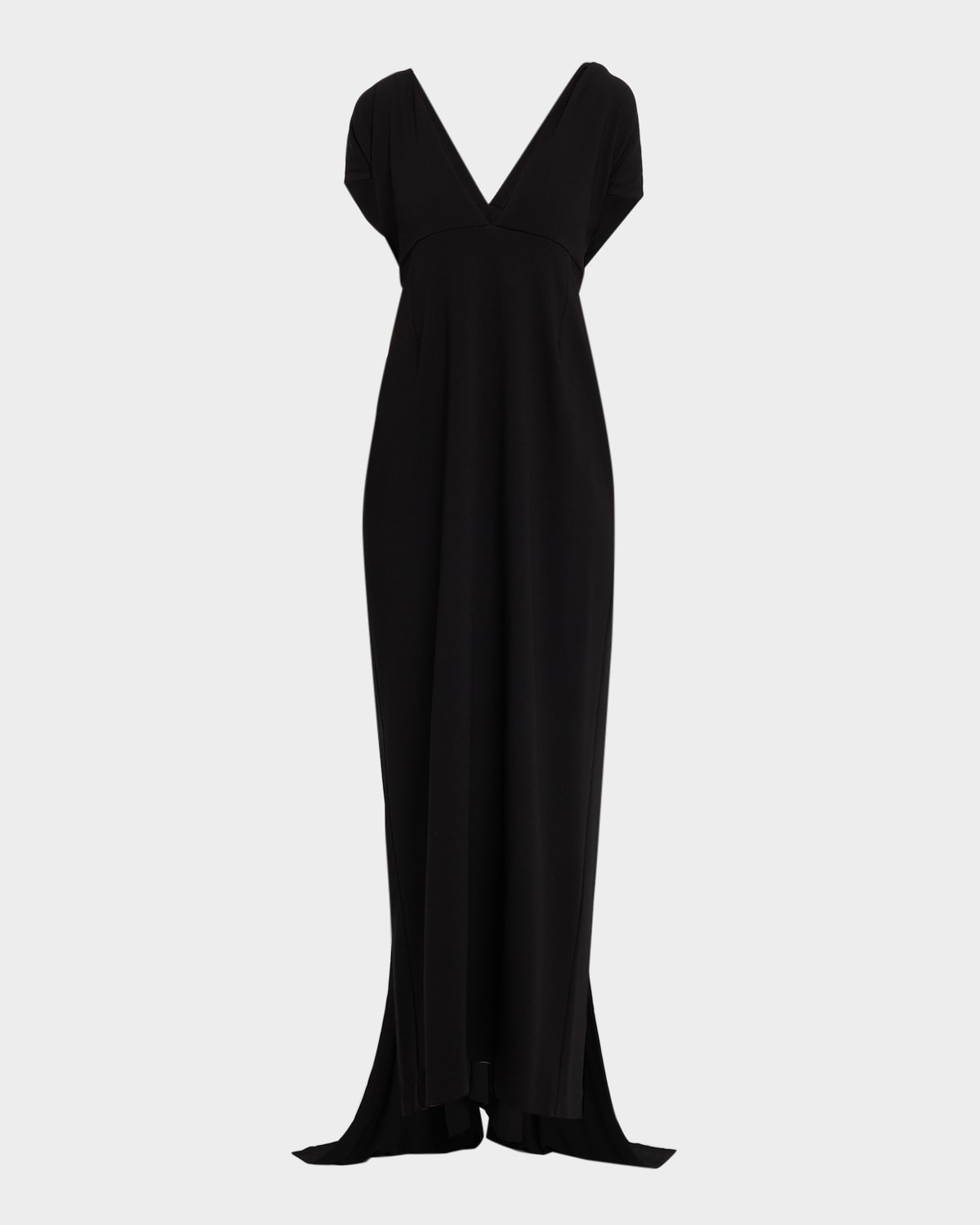 BERNADETTE Clara Empire-Waist Drape Maxi Dress