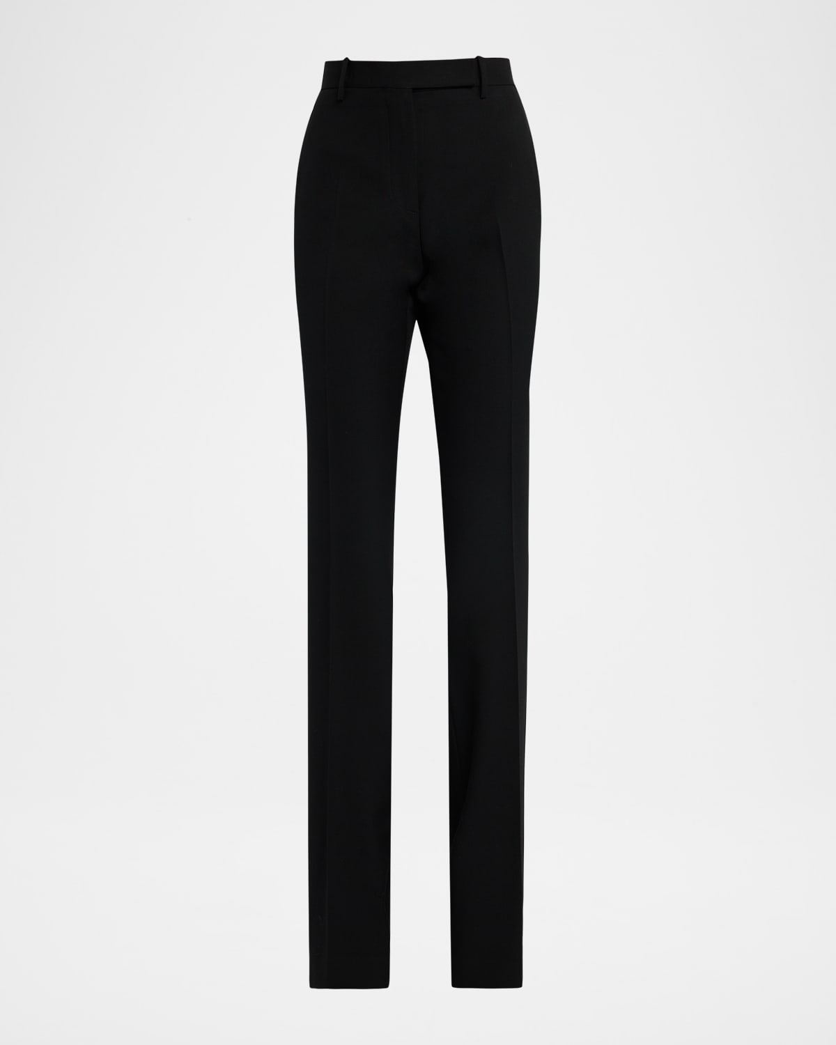 TOM FORD Sharp Grain De Poudre Straight-Leg Trousers