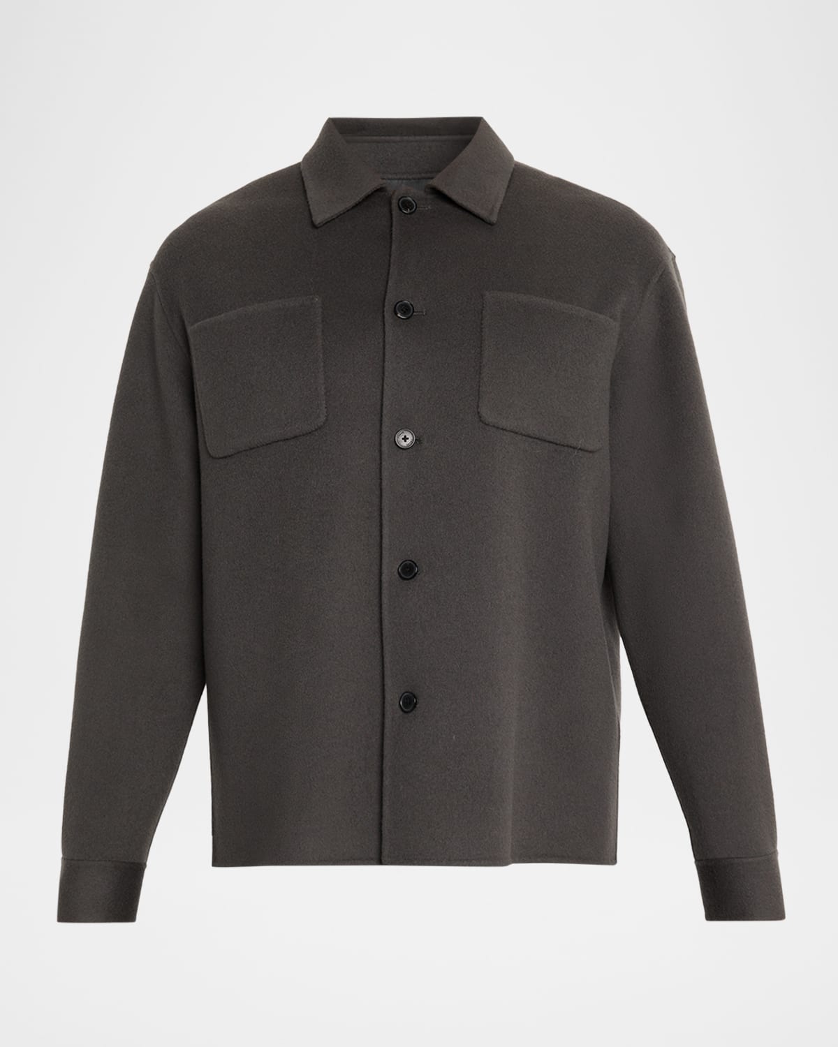 FRAME Men 's Wool Double-Face Shirt Jacket