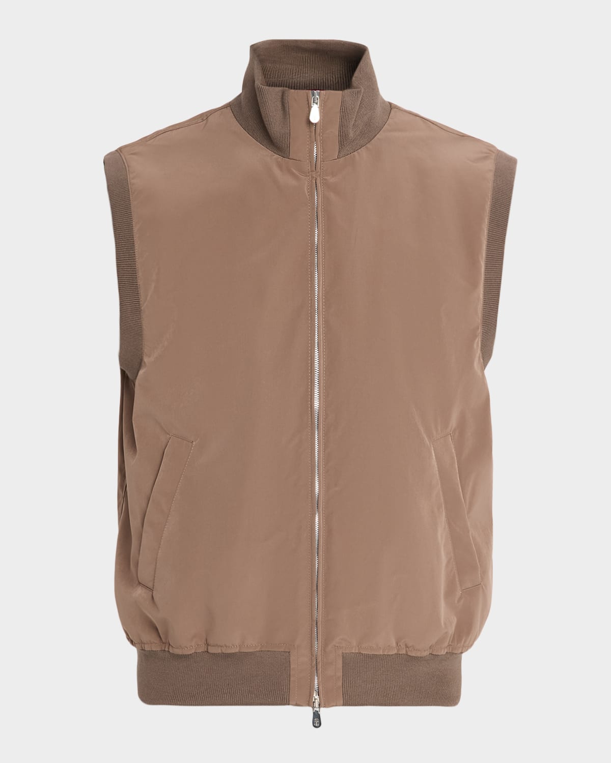 Brunello Cucinelli Men 's Water-Resistant Full-Zip Vest