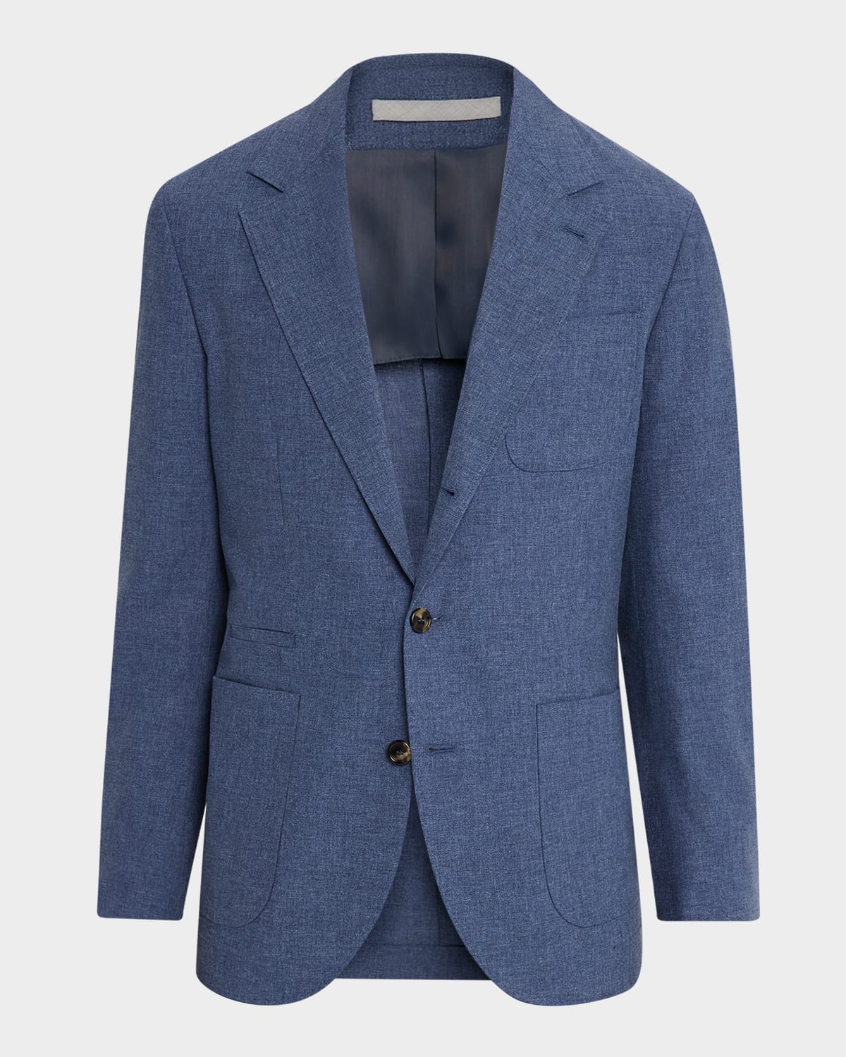 Brunello Cucinelli Men 's Wool, Cotton and Silk Two-Button Sport Coat
