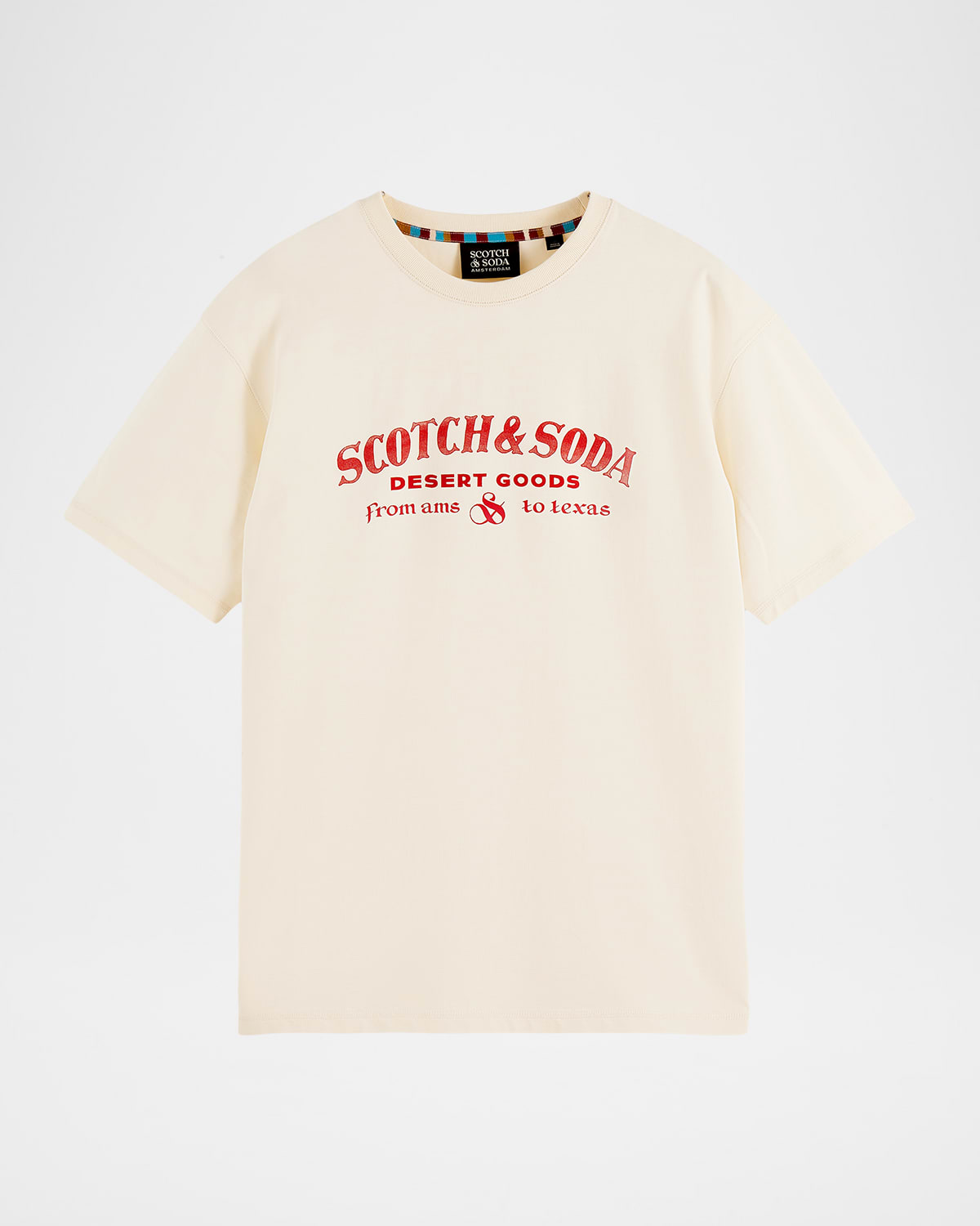 Scotch & Soda Men 's Logo Artwork Relaxed-Fit T-Shirt
