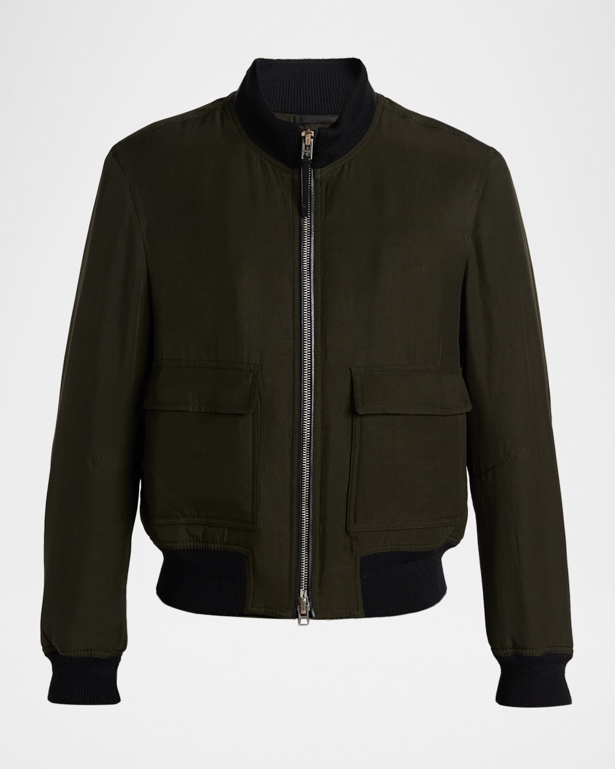 TOM FORD Men 's Flap-Pocket Bomber Jacket