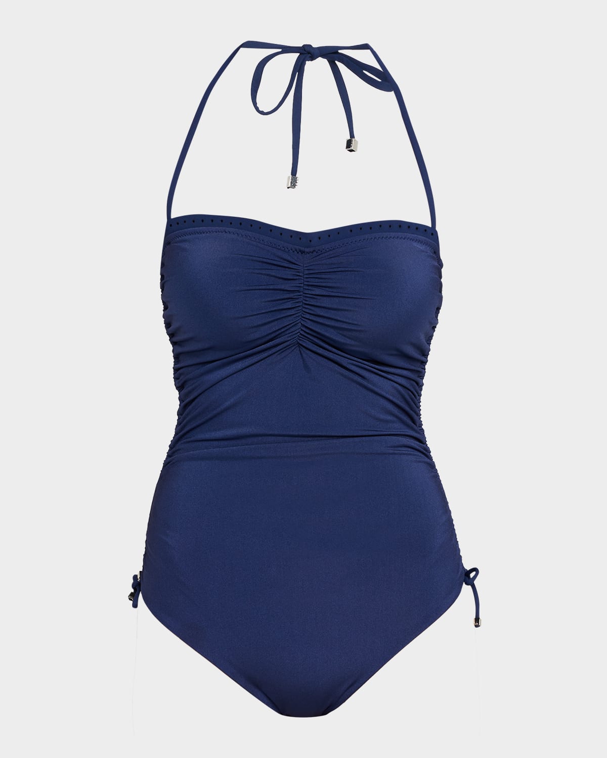 Shan Billy Rose Bandeau One-Piece Swimsuit