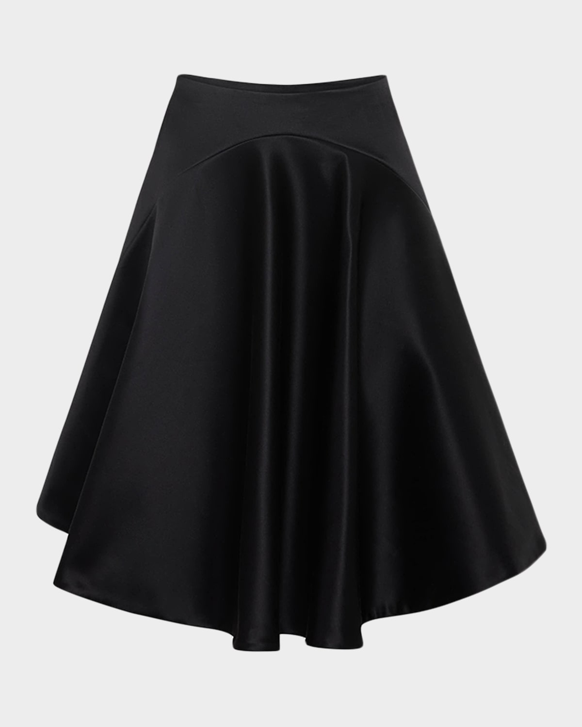 JW Anderson Tipped Hem Satin Skirt