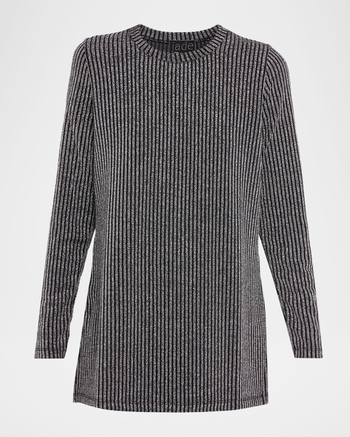 Johnny Was Jenna Metallic Rib Knit Tunic