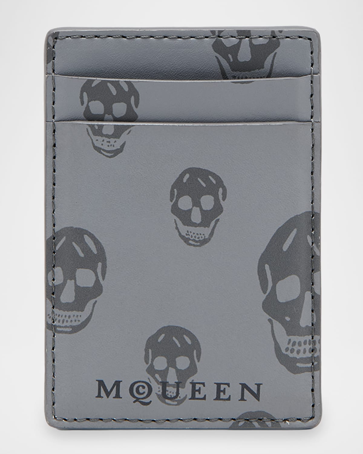 McQueen Men 's  Magnetic Card Holder