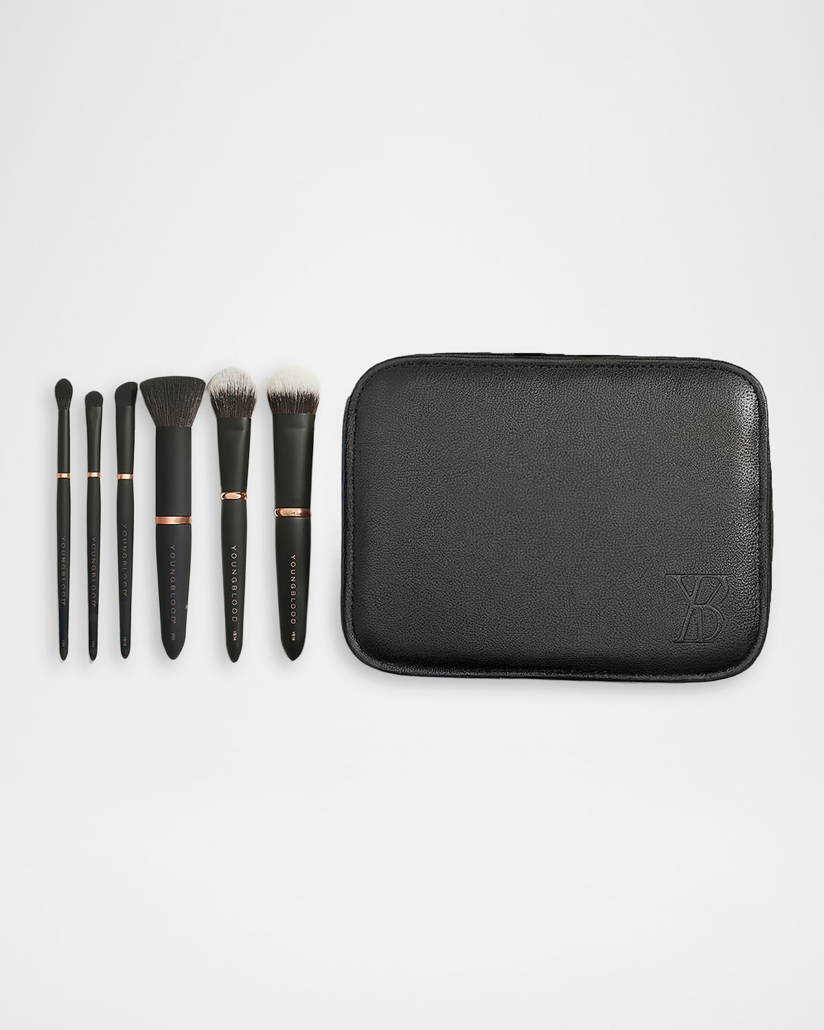Youngblood Mineral Cosmetics 'tis The Season To Travel - Makeup Brush Gift Set In Black