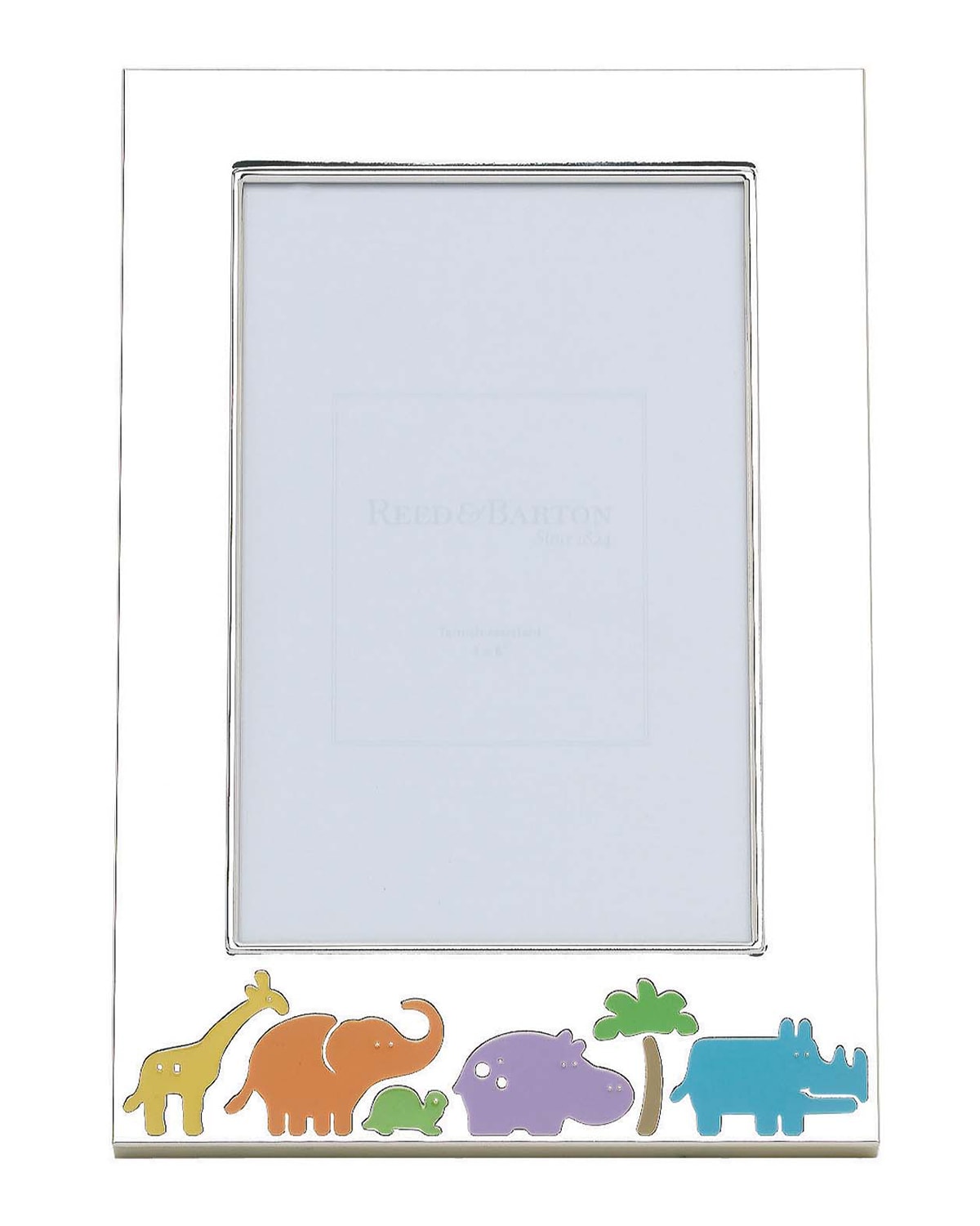 REED & BARTON JUNGLE PARADE PICTURE FRAME