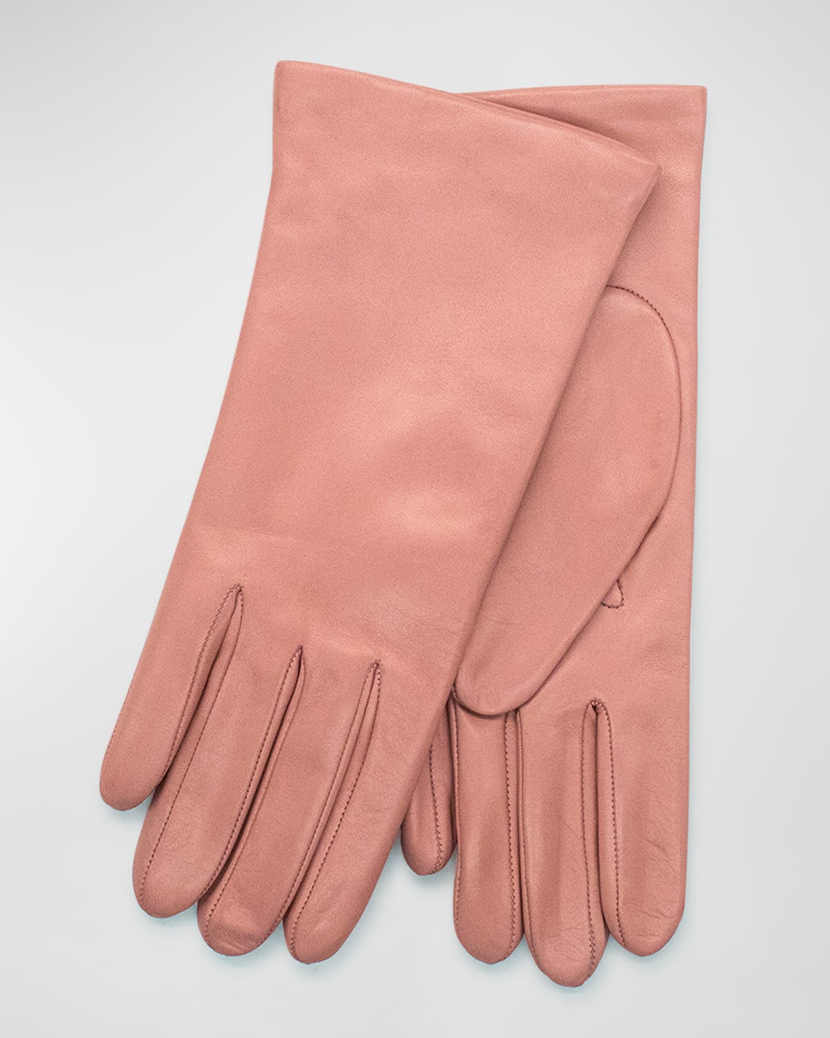 Cashmere-Lined Napa Leather Gloves
