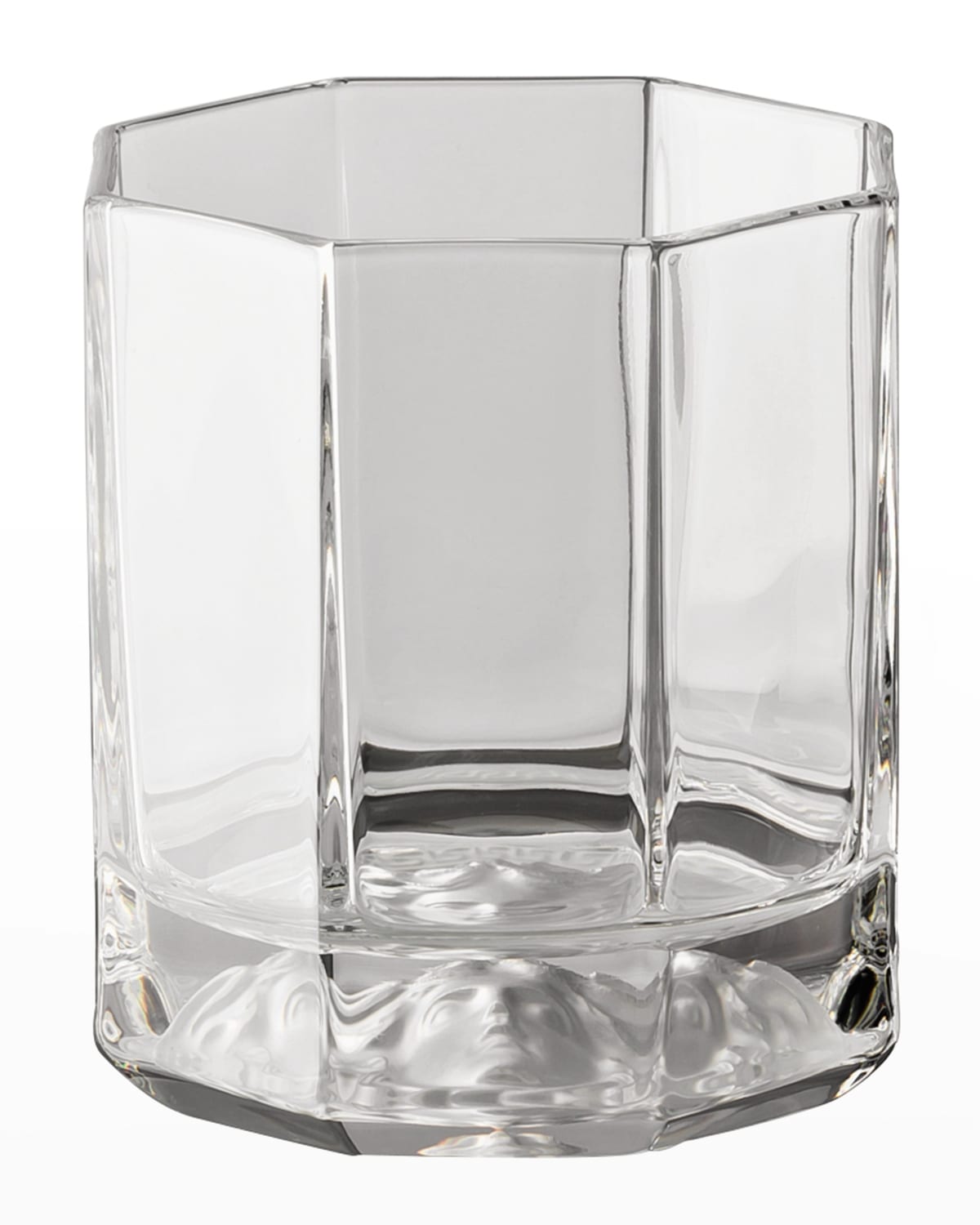 Shop Versace Medusa Lumiere Double Old-fashioned Glasses, Set Of 2 In Clear
