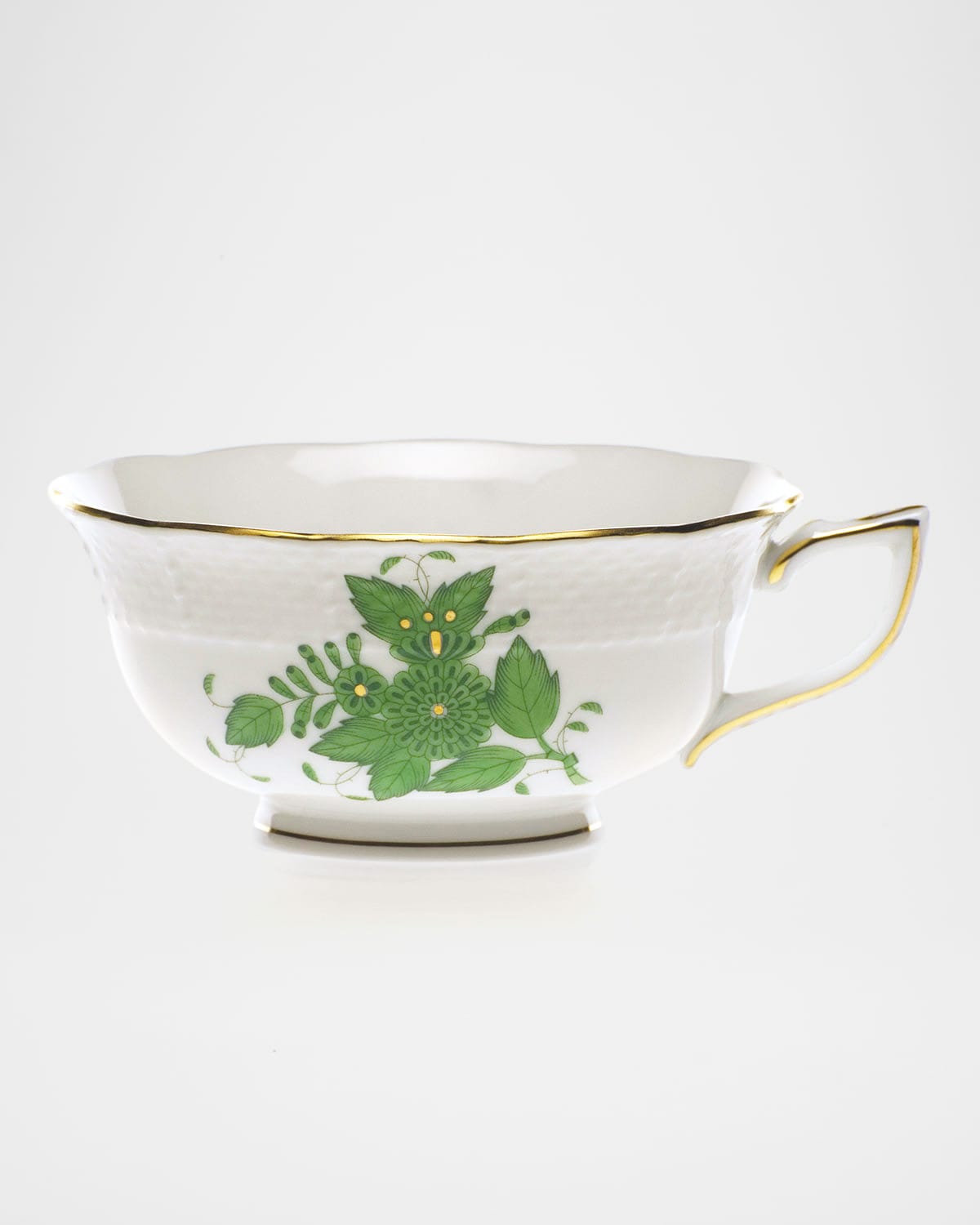 Herend Green Chinese Bouquet Teacup