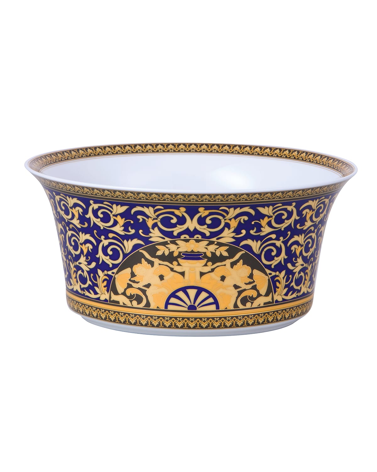 Shop Versace Medusa Large Open Bowl In Blue