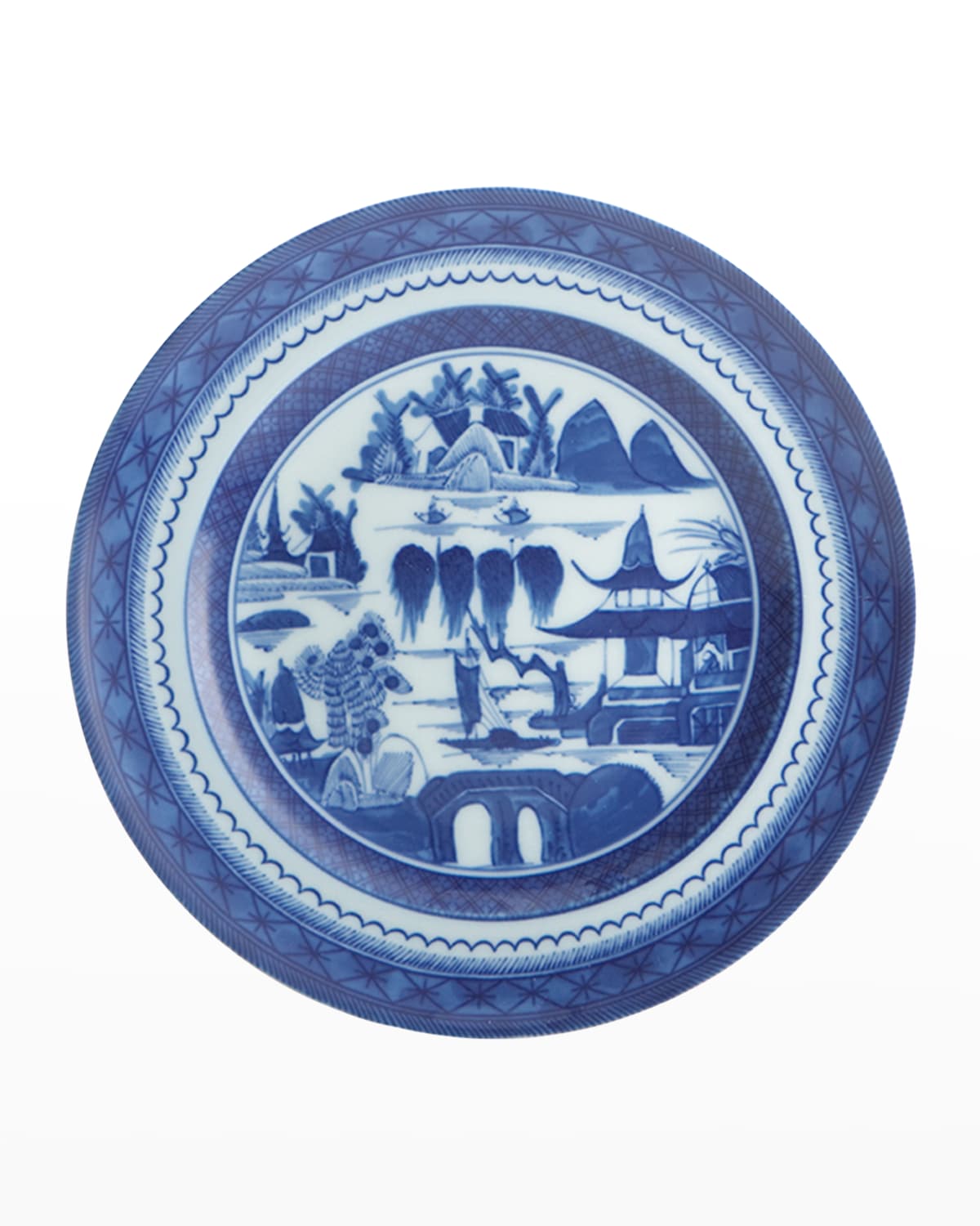 Blue Canton Salad Plate