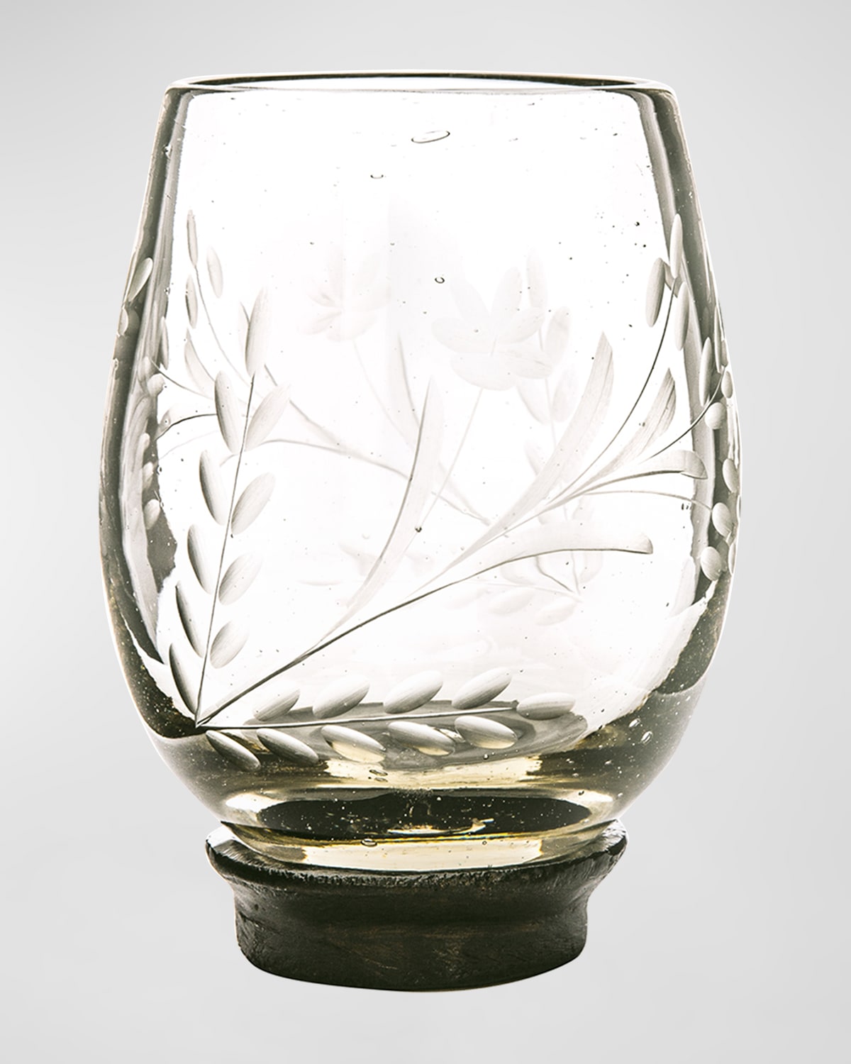 Jan Barboglio Pepita Red Wine Glass In Clear