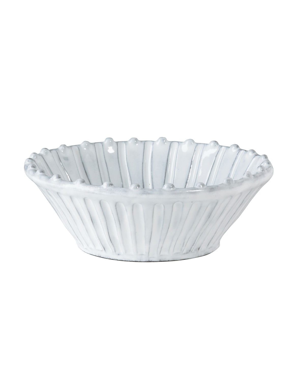 Shop Vietri Incanto White Stripe Cereal Bowl In Assorted