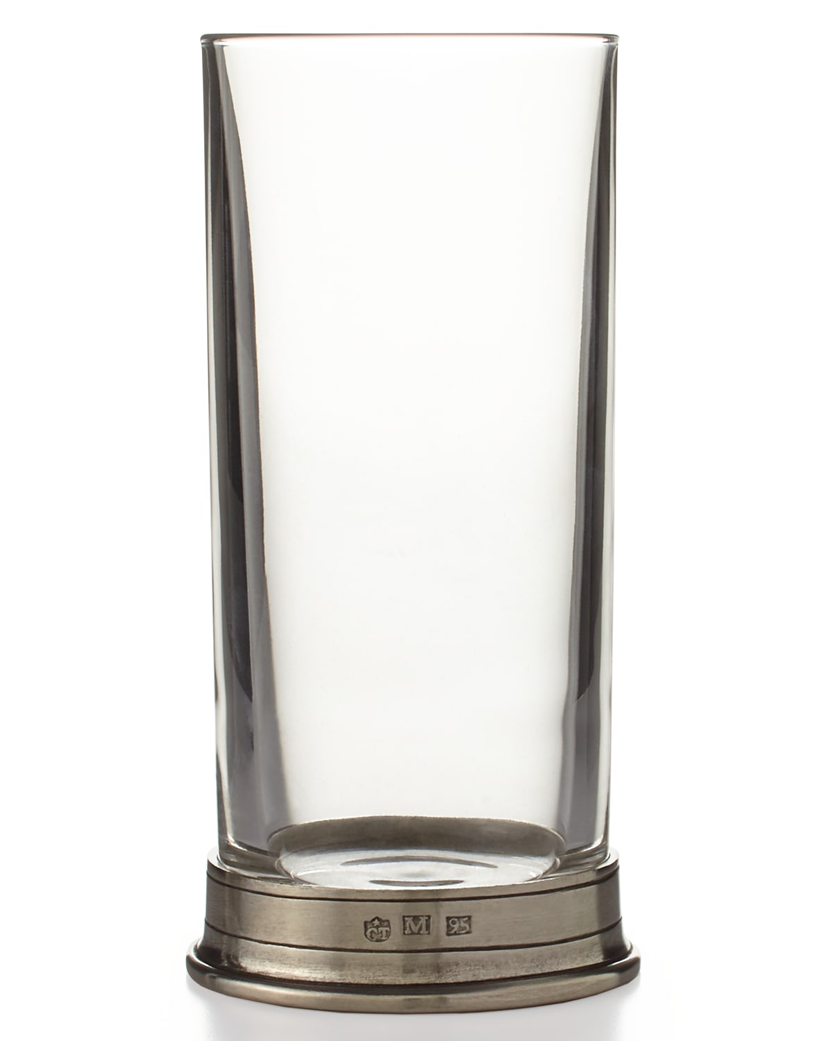 Match Crystal & Pewter Highball Glass