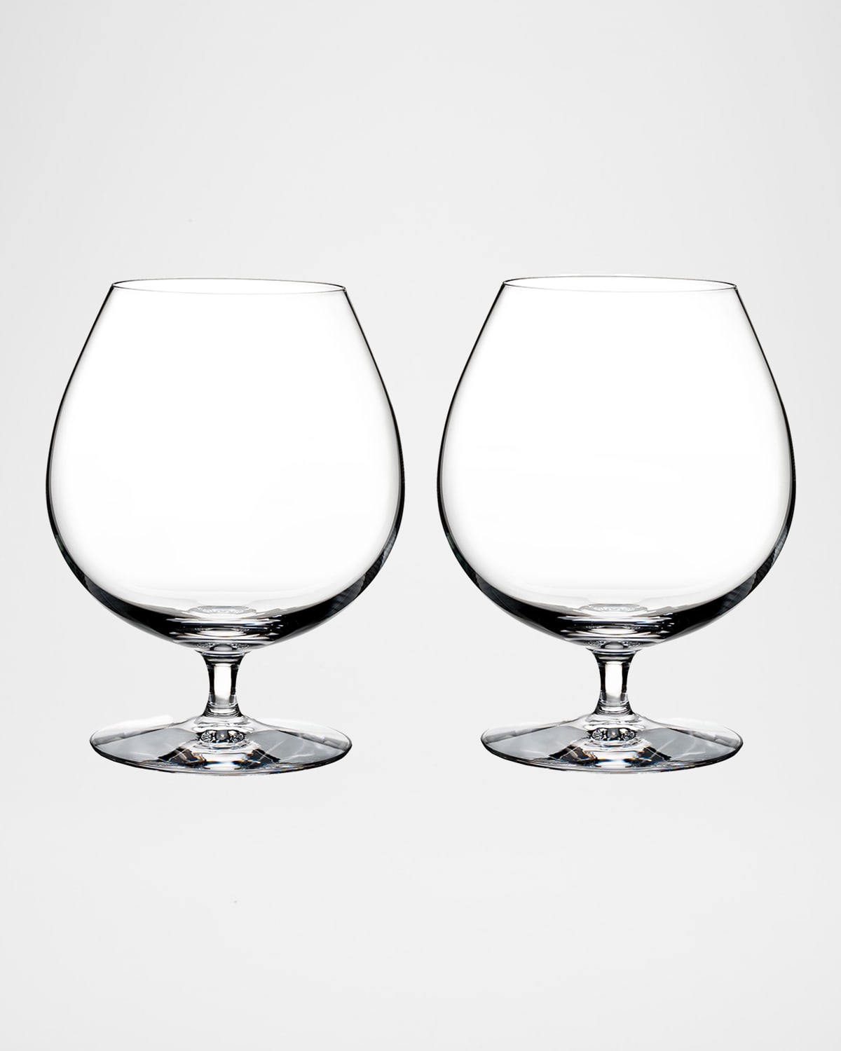 Waterford Crystal Elegance Brandy Glasses, Set Of 2 In Transparent