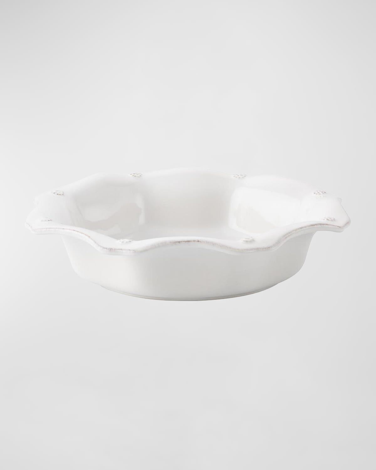 Juliska Berry & Thread Scalloped Pasta/soup Bowl - Whitewash In Whitewash