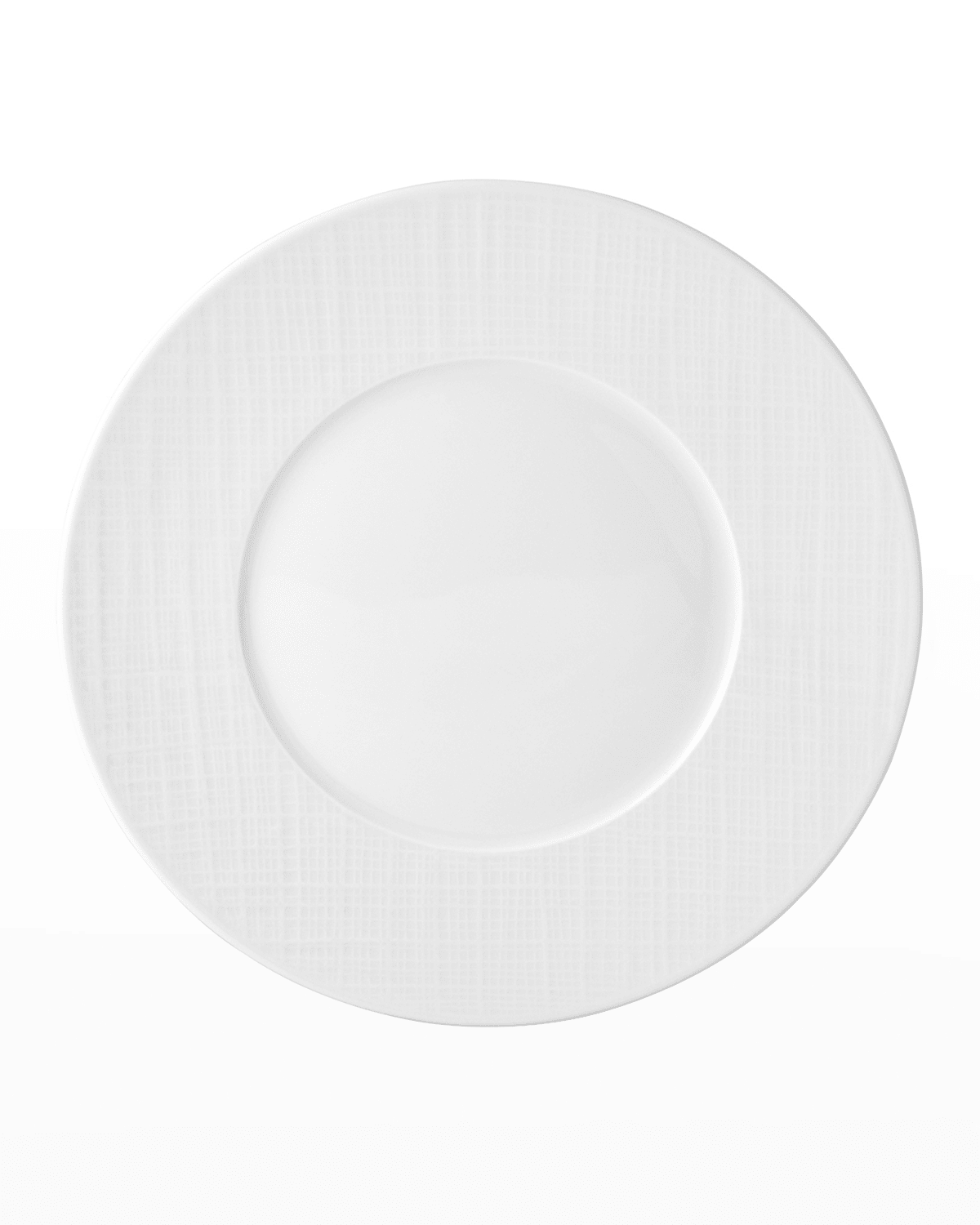 Bernardaud Organza Rim Dinner Plate In White