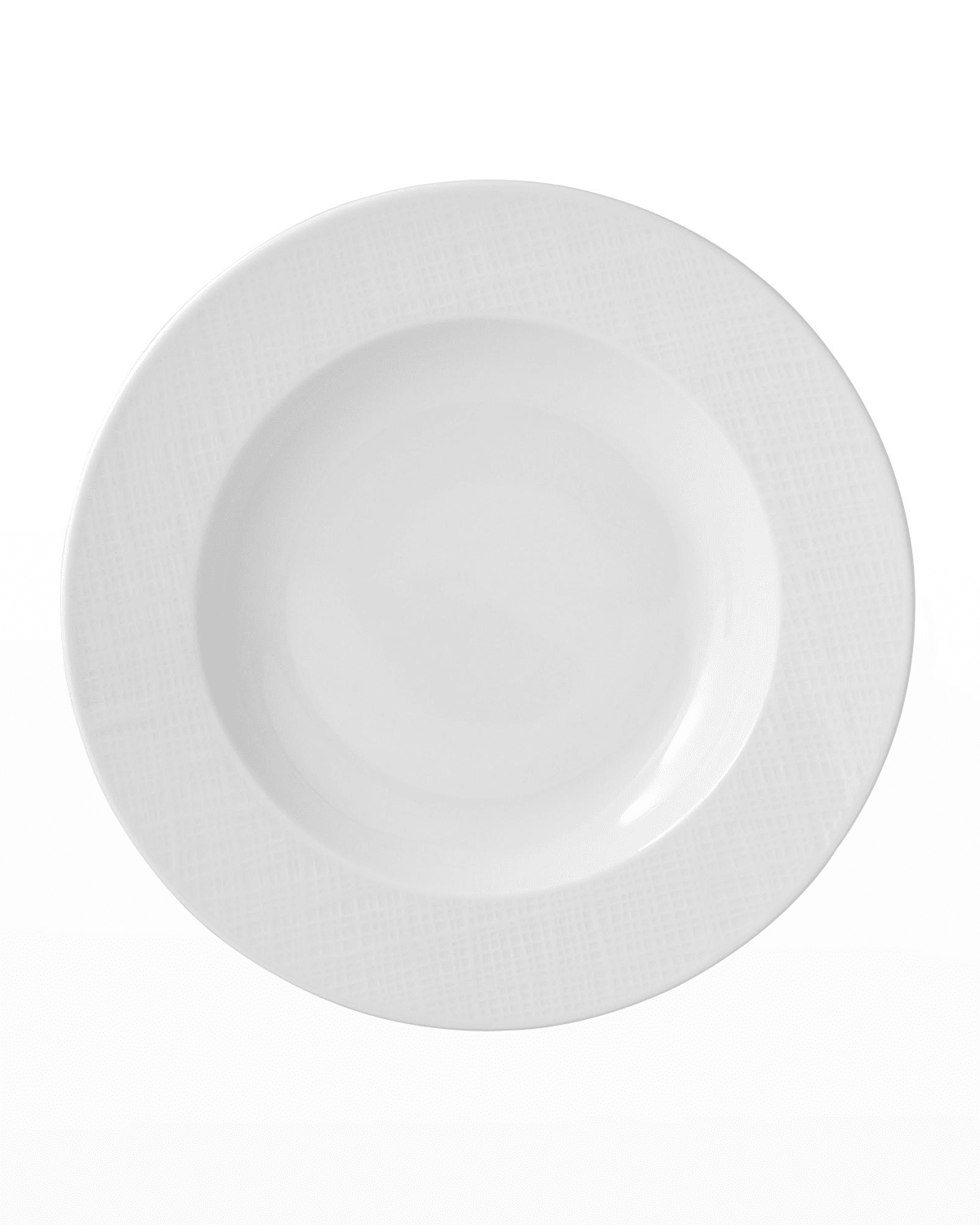 Bernardaud Organza Rim Soup Bowl In White