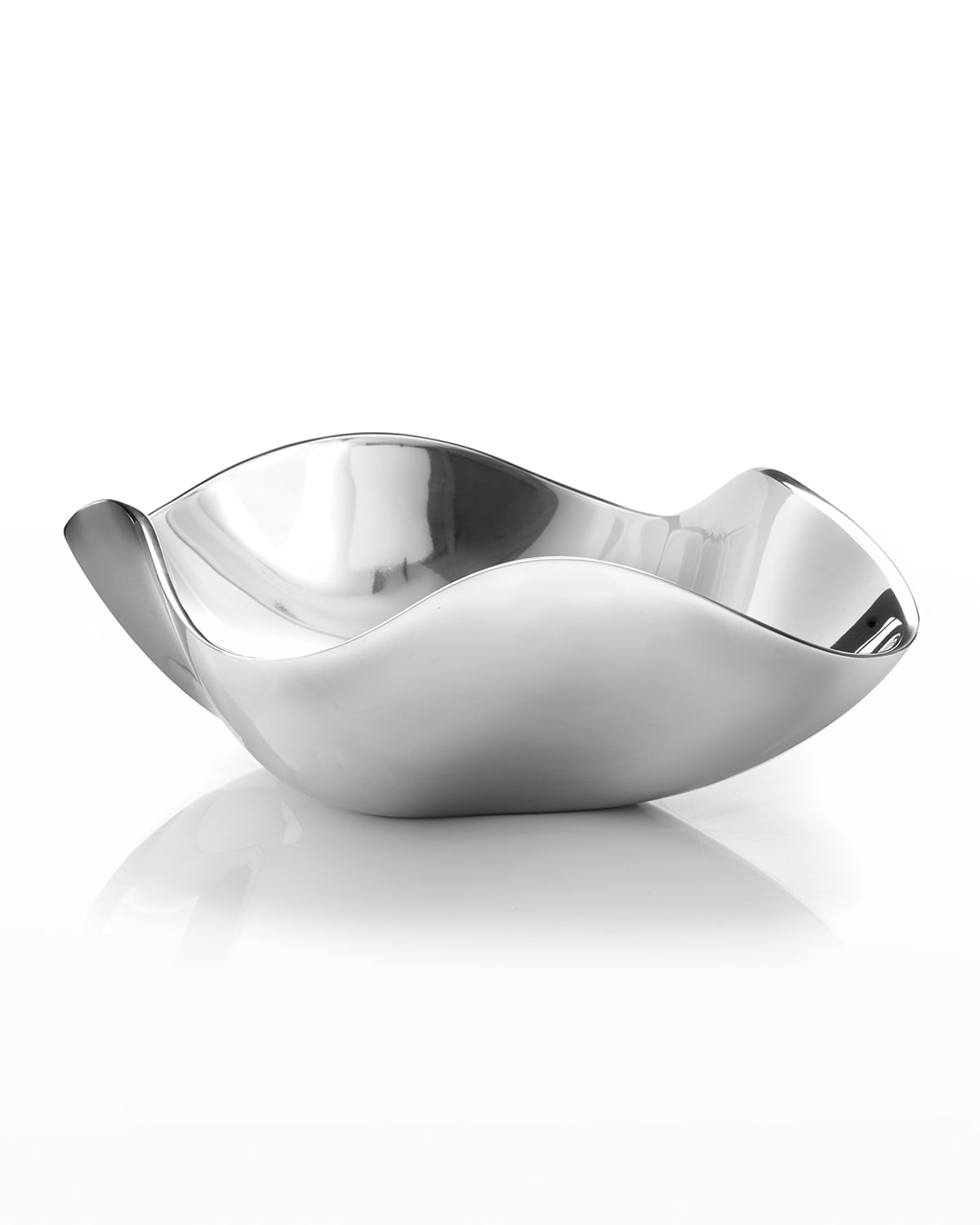 Shop Nambe Venus Serving Bowl In Silver