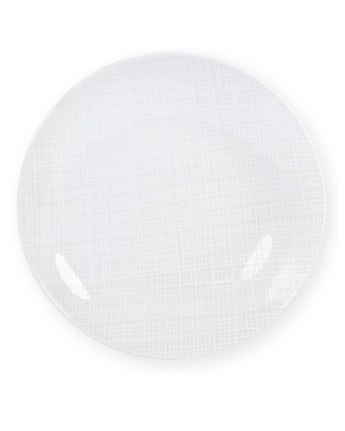 Bernardaud Organza Coupe Bread & Butter Plate In White