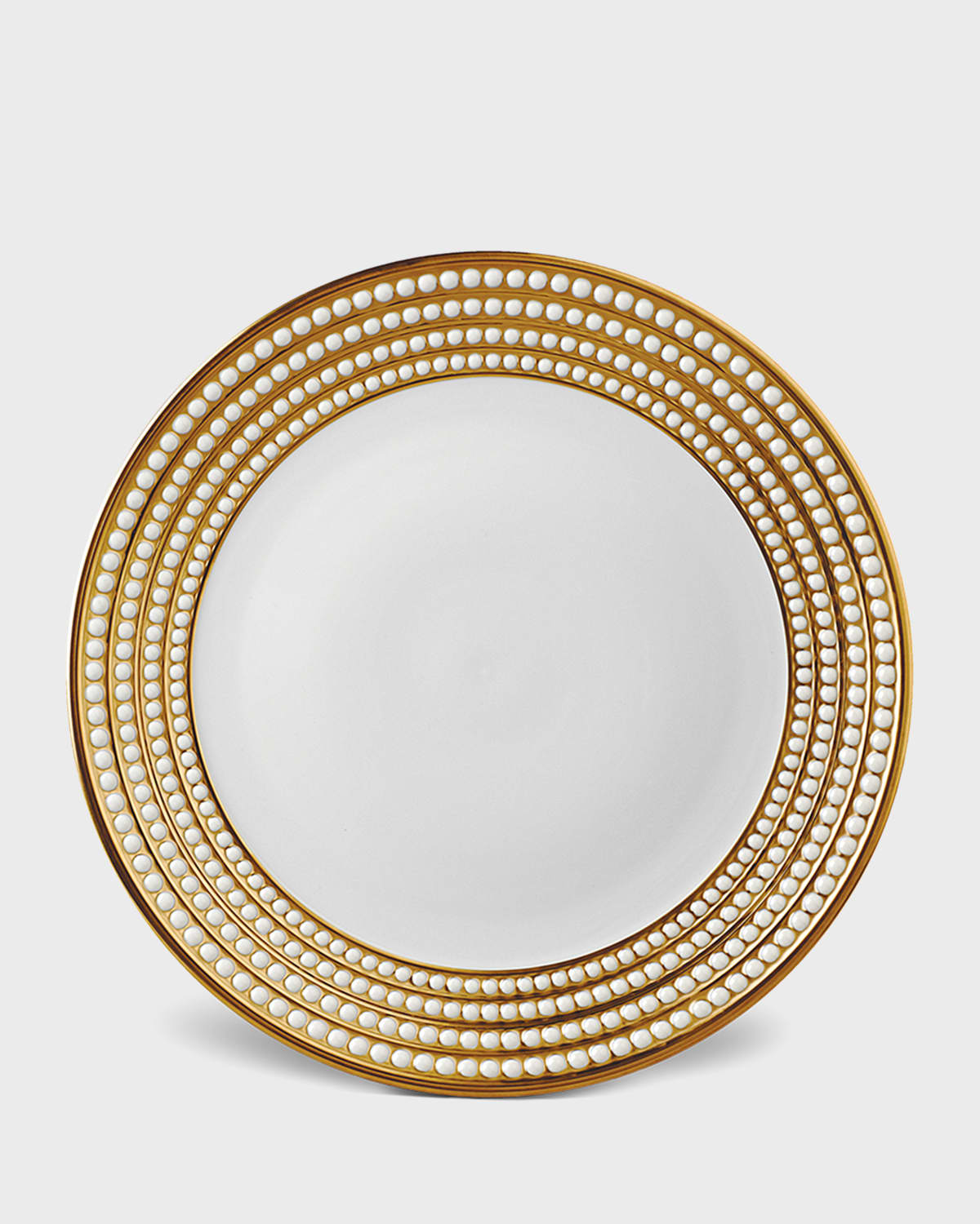L'objet Perlee Gold Charger Plate
