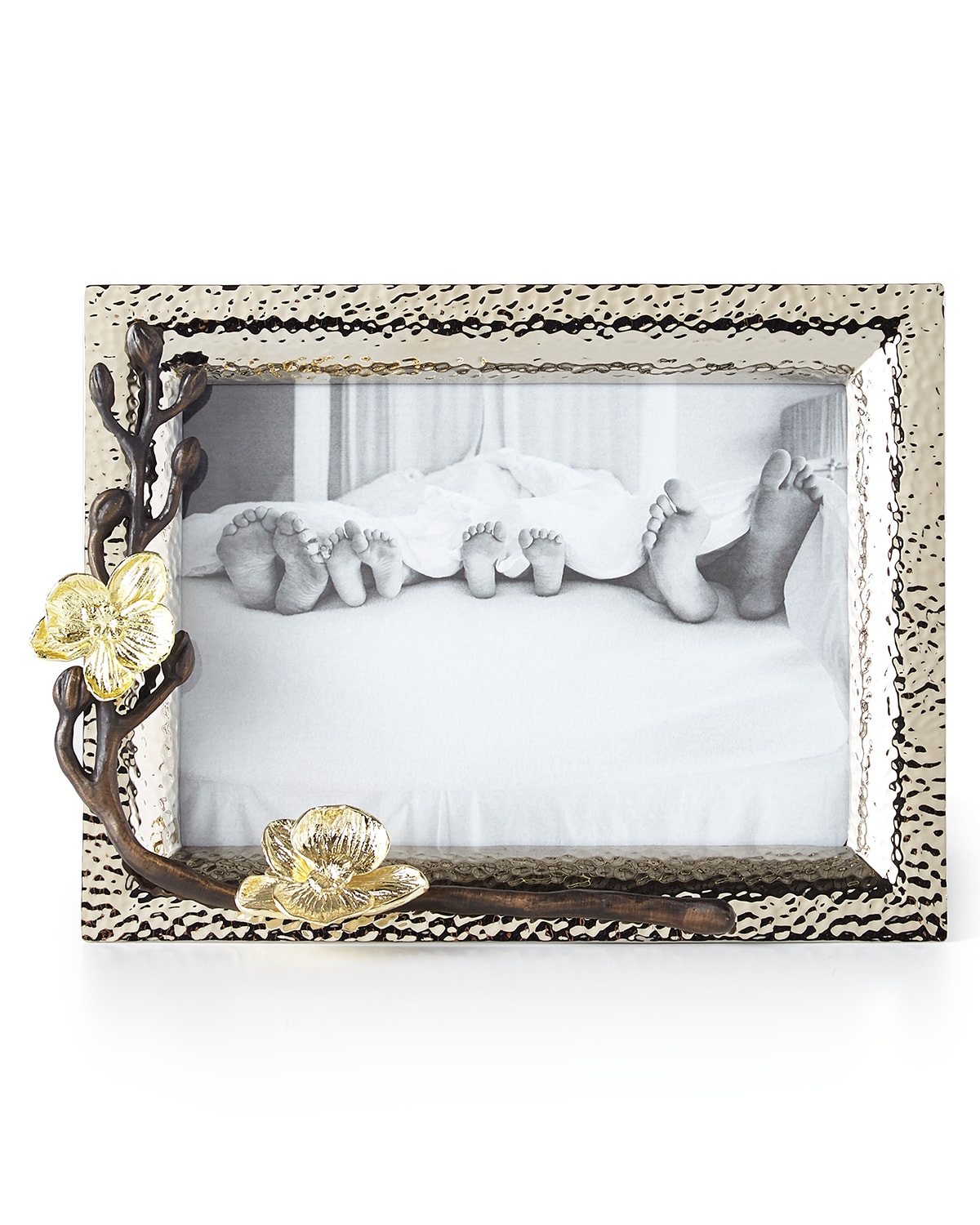 Michael Aram Gold Orchid 5" X 7" Picture Frame In Metallic
