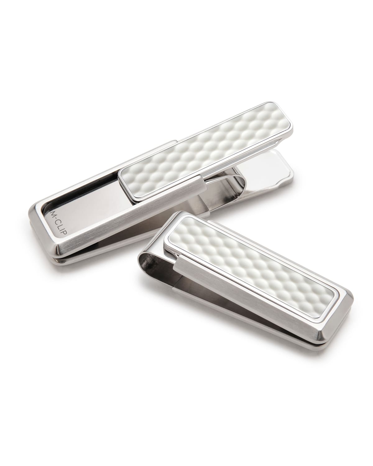 Shop M Clip Golfball Stainless Steel Money Clip In White