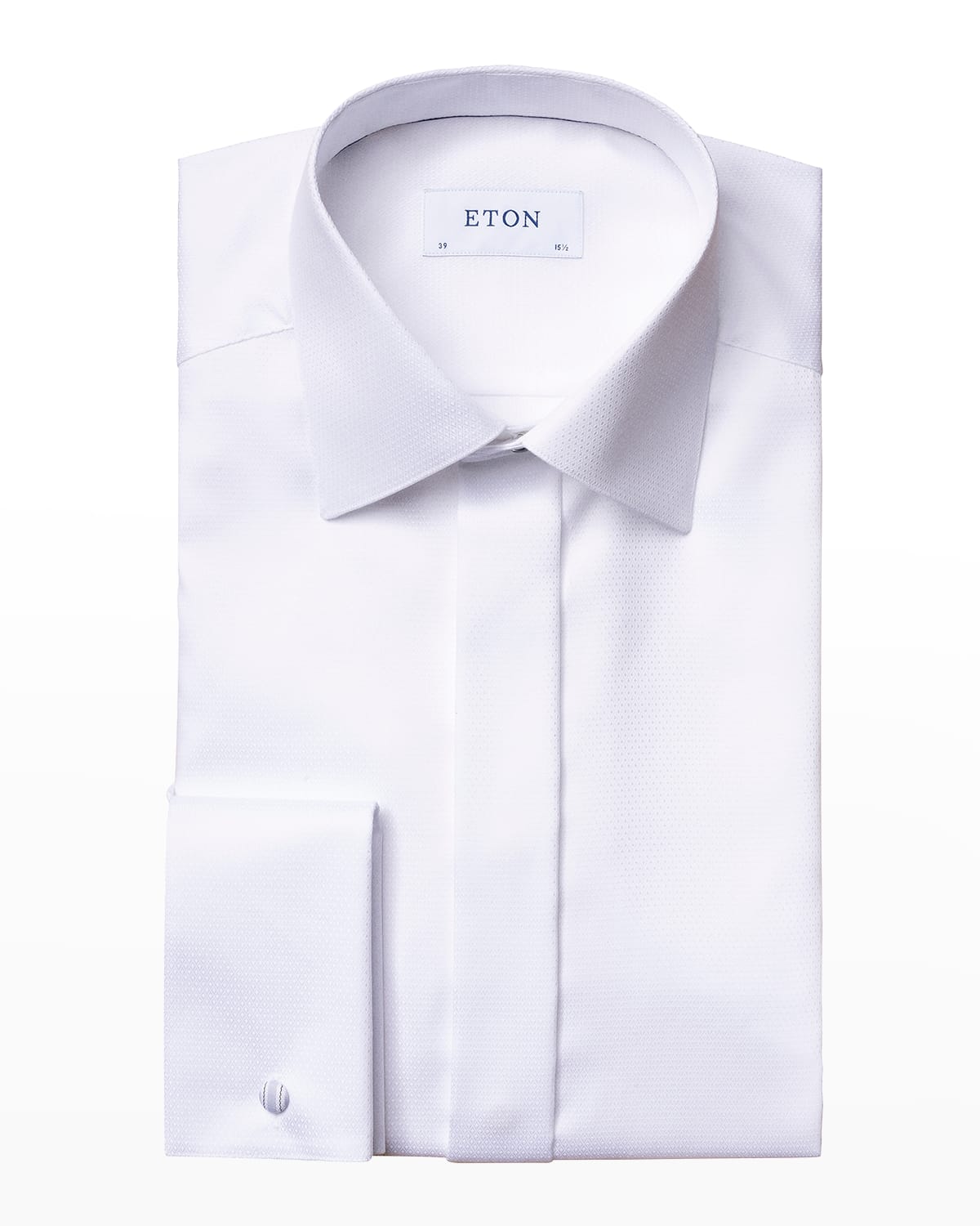 Eton Men's Diamond-Weave Dress Shirt
