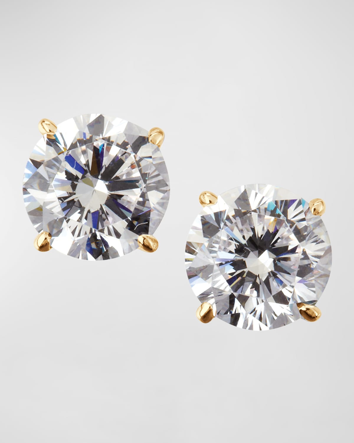 Fantasia By Deserio 14k White Gold 2.5ct Stud Earrings