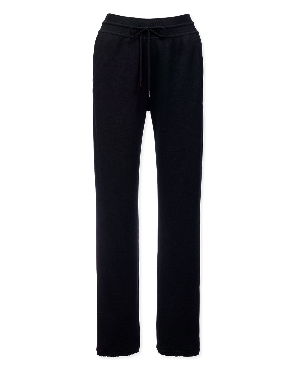 Loro Piana Merano Cashmere Drawstring Jogger Pants In Black