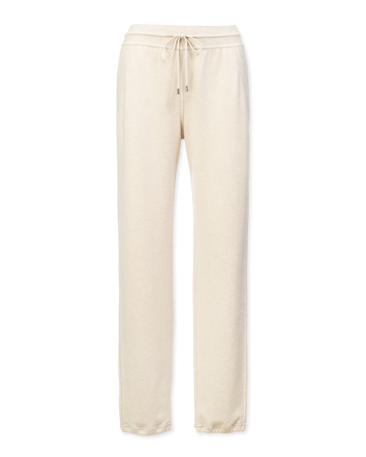 Loro Piana Merano Cashmere Drawstring Jogger Pants In Natural Melange