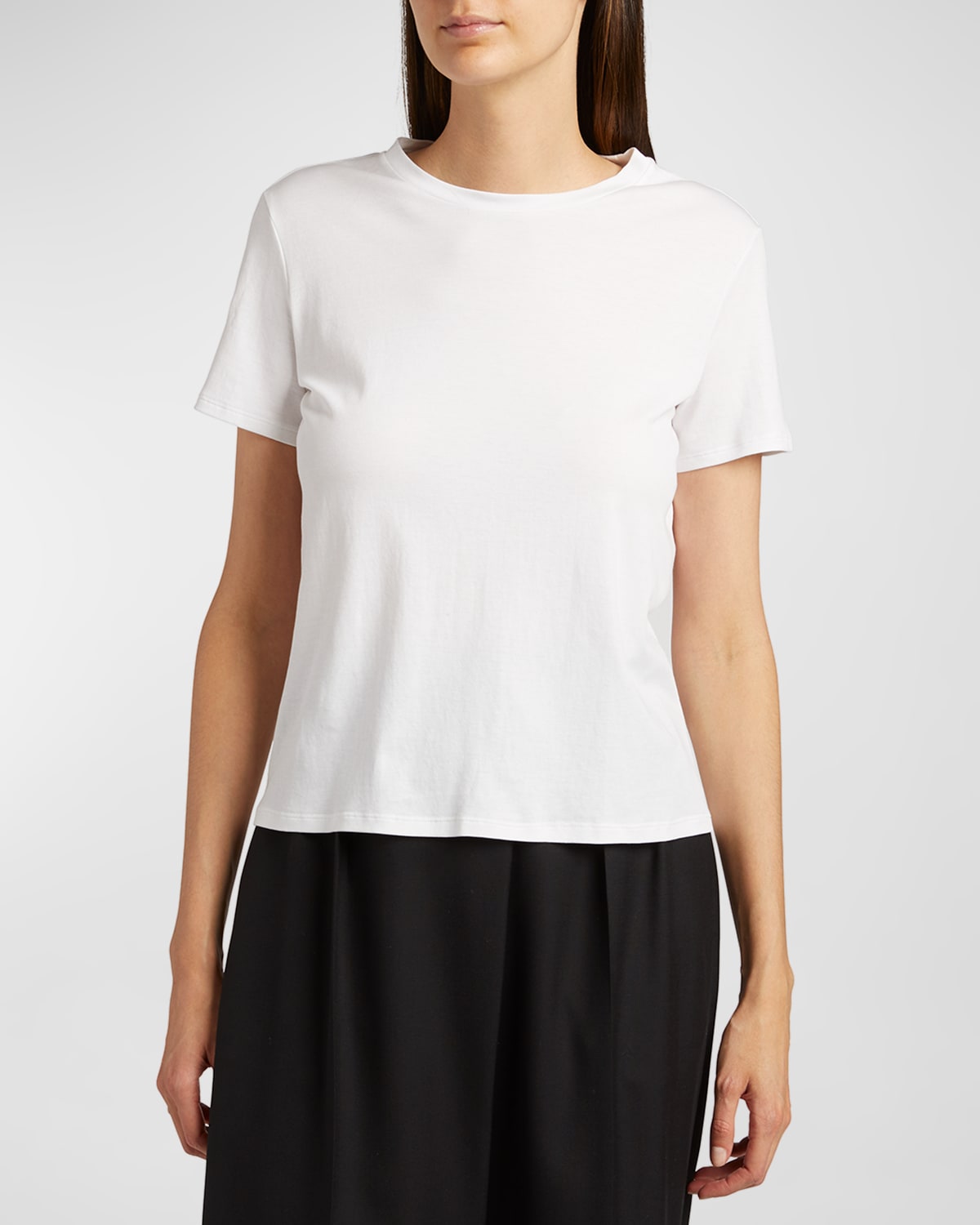 THE ROW WESLER SHORT-SLEEVE TOP