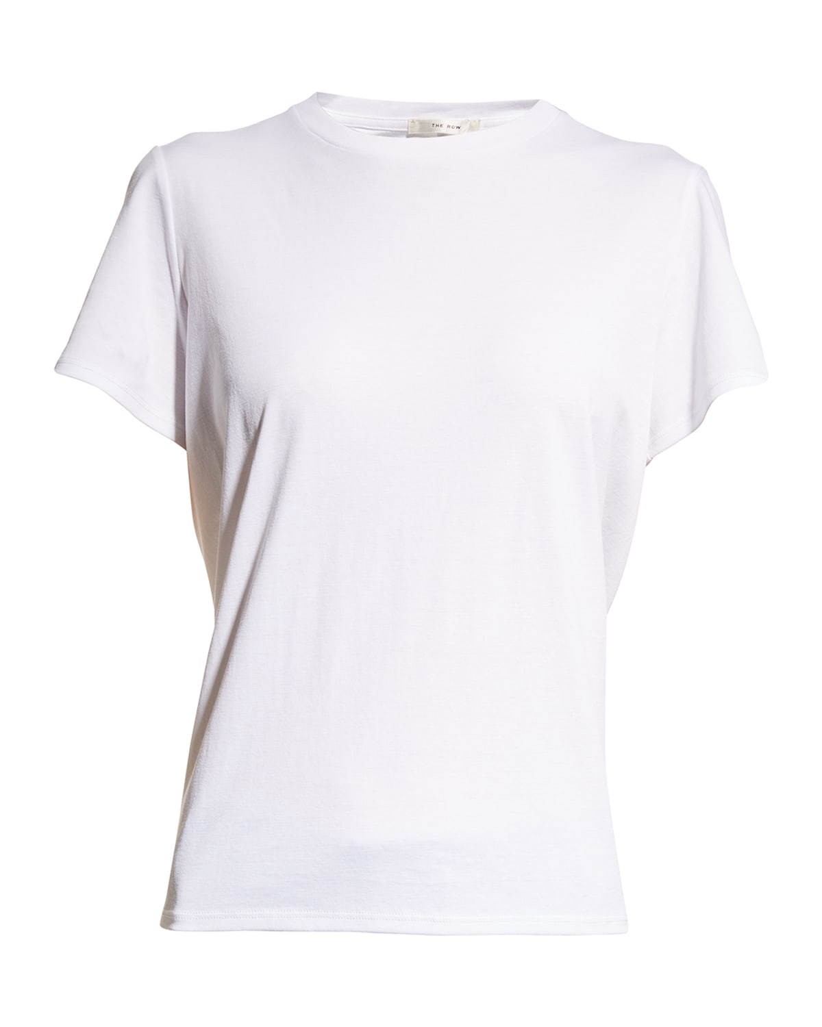 The Row Essentials Wesler Cotton-jersey T-shirt In Bright White