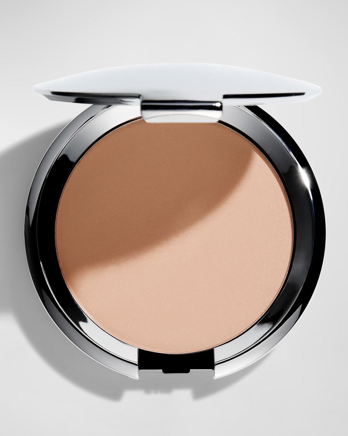 Shop Chantecaille Compact Makeup Powder Foundation In Peach