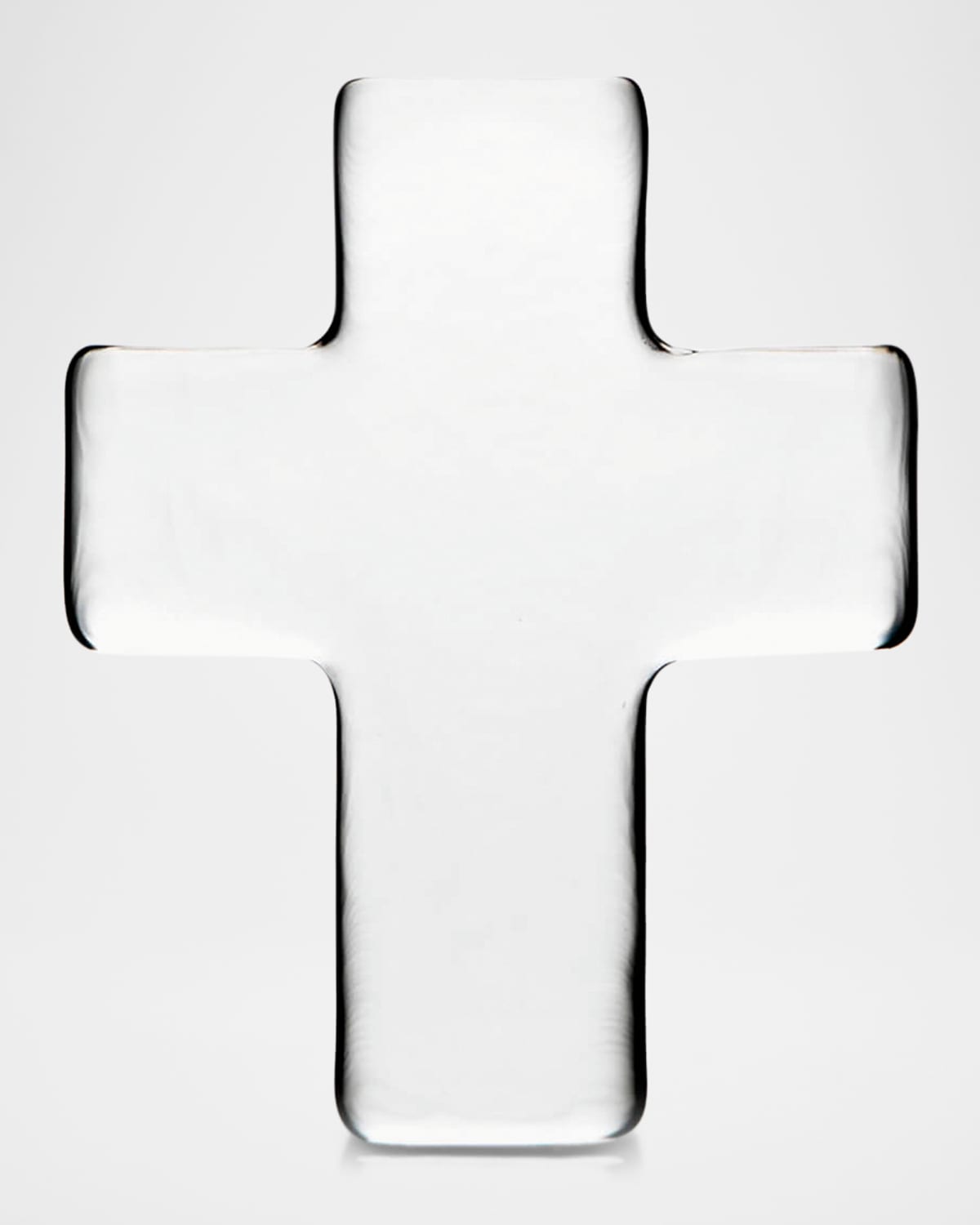 Simon Pearce Cross Decorative Accent In Clear