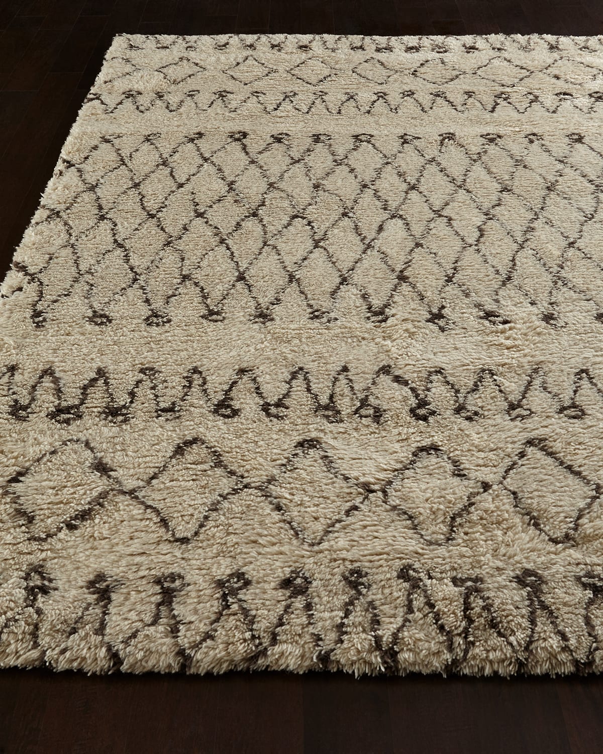 Shop Safavieh Della Rocca Hand-tufted Rug, 8' X 10' In Ivory, Brown