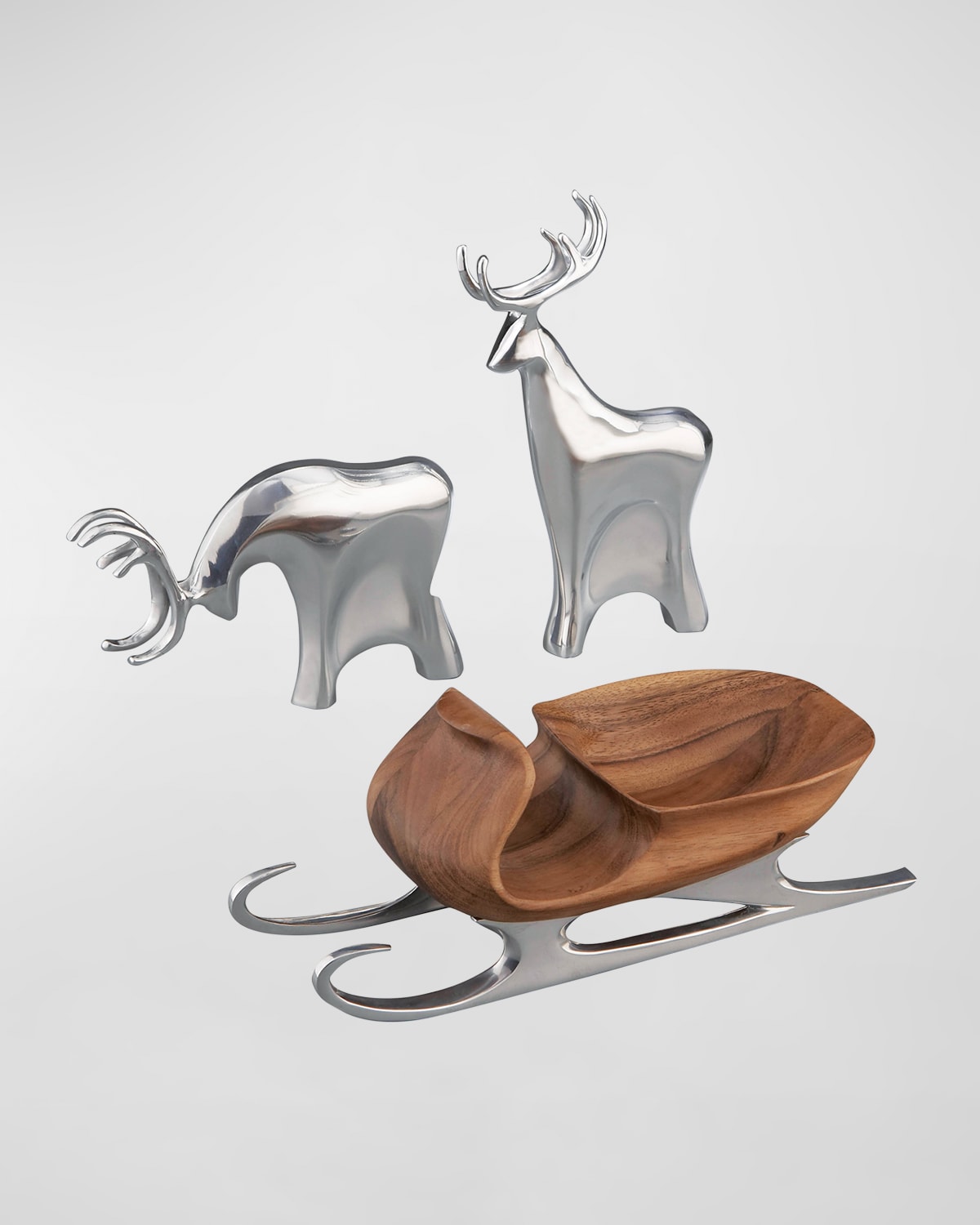 Sleigh with Reindeer