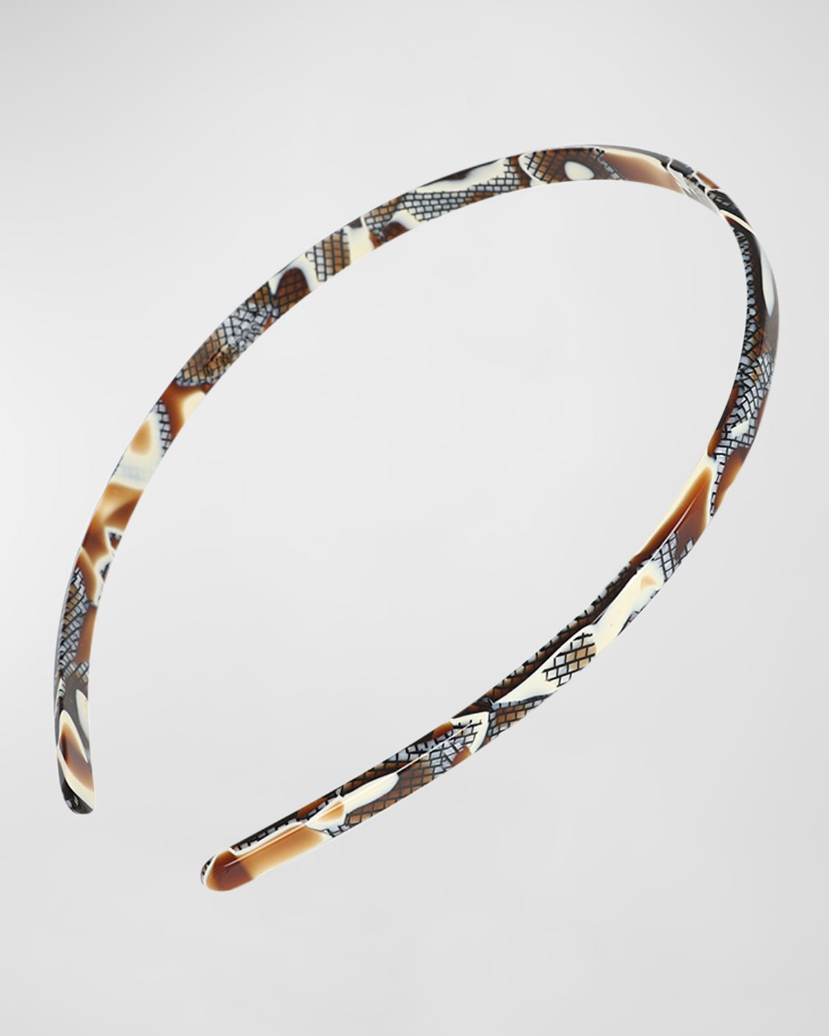 Shop France Luxe 1/4" Ultracomfort Headband In Fudge