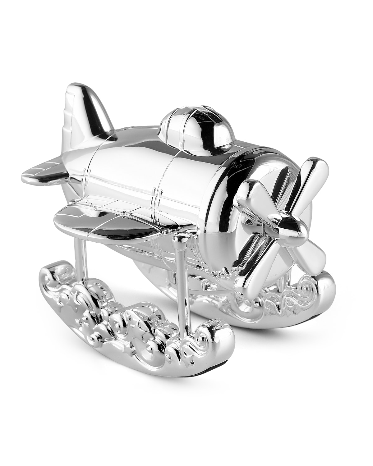 Reed & Barton Zoom Zoom Airplane Coin Bank