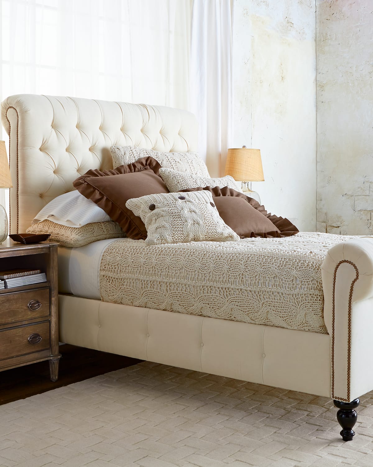 Old Hickory Tannery Dunlap King Bed