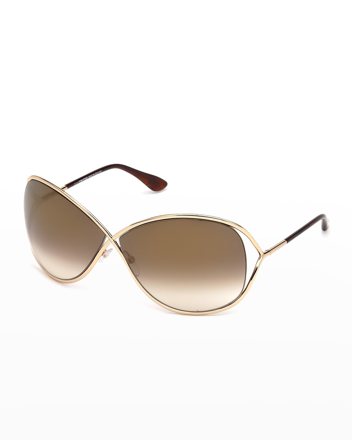 Tom Ford Miranda Sunglasses In Rose Gold