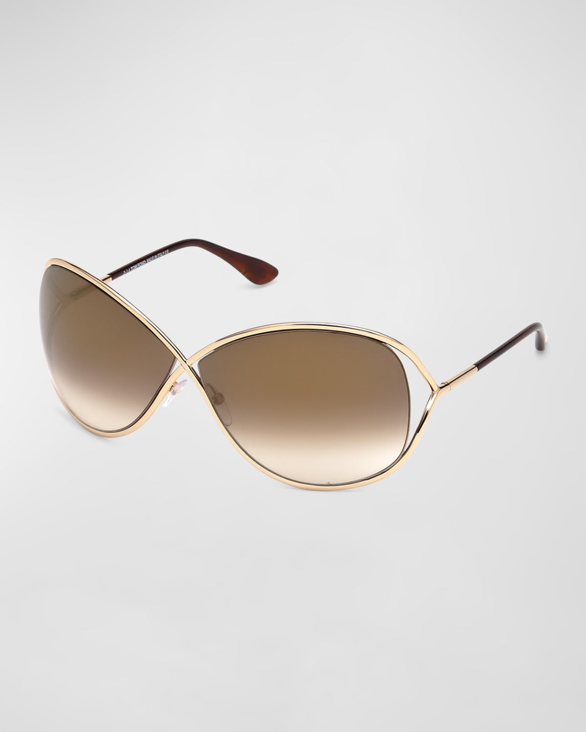 Tom Ford Miranda Sunglasses In Rose Gold