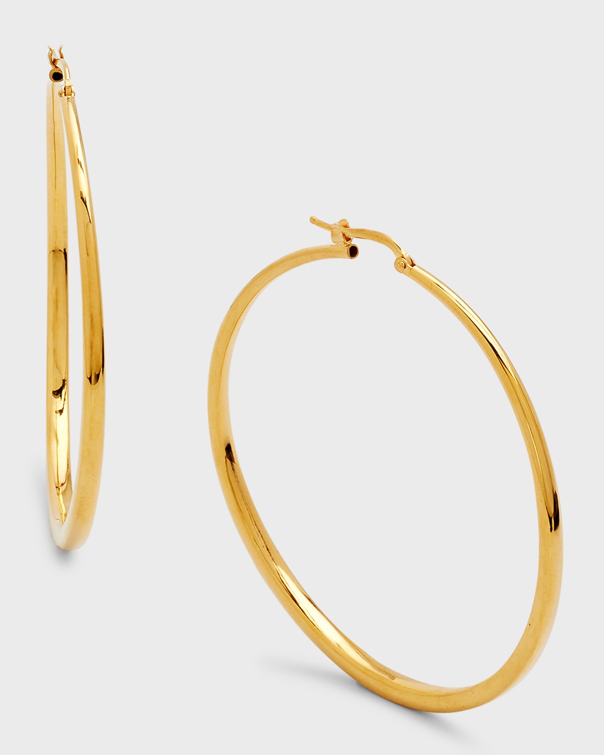 Bold Gold Hoop Earrings