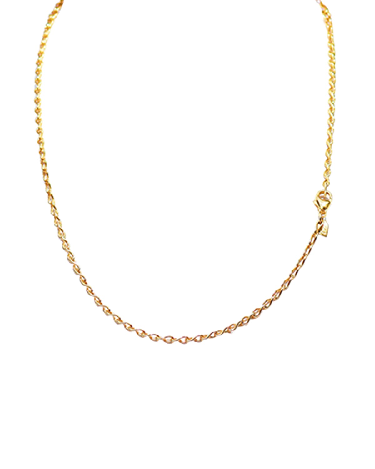 18K Yellow Gold Eight Chain, 20"L