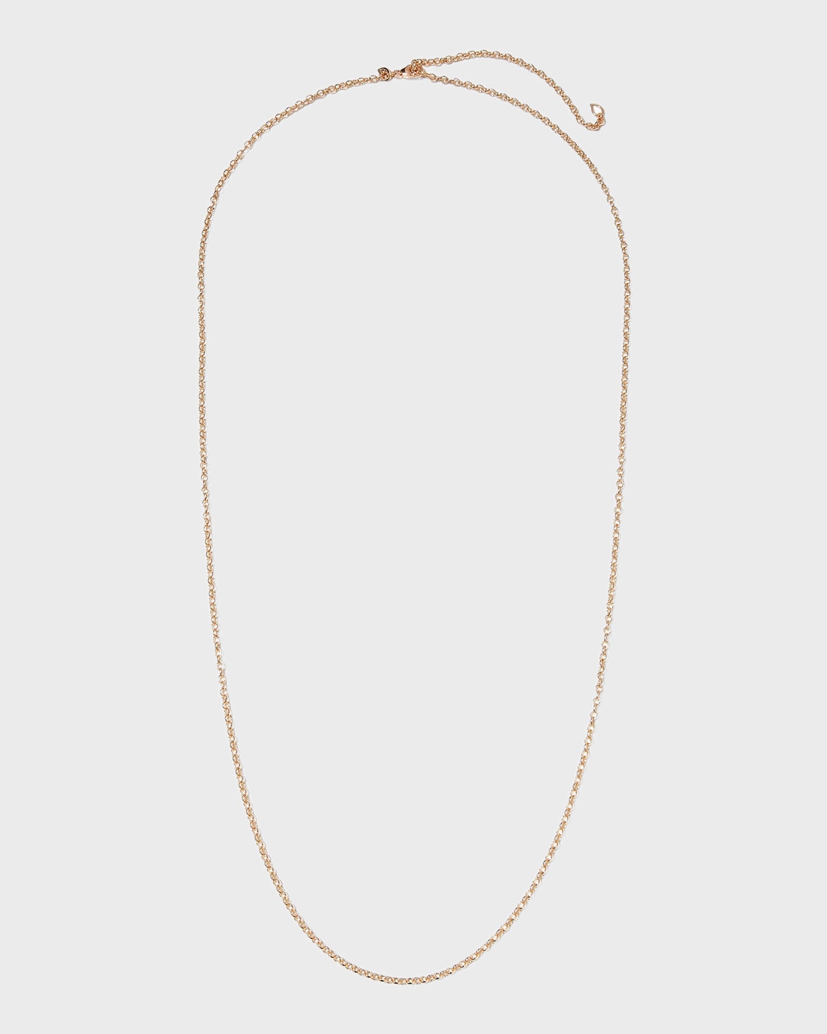 Rose Gold Chain, 35.5"L