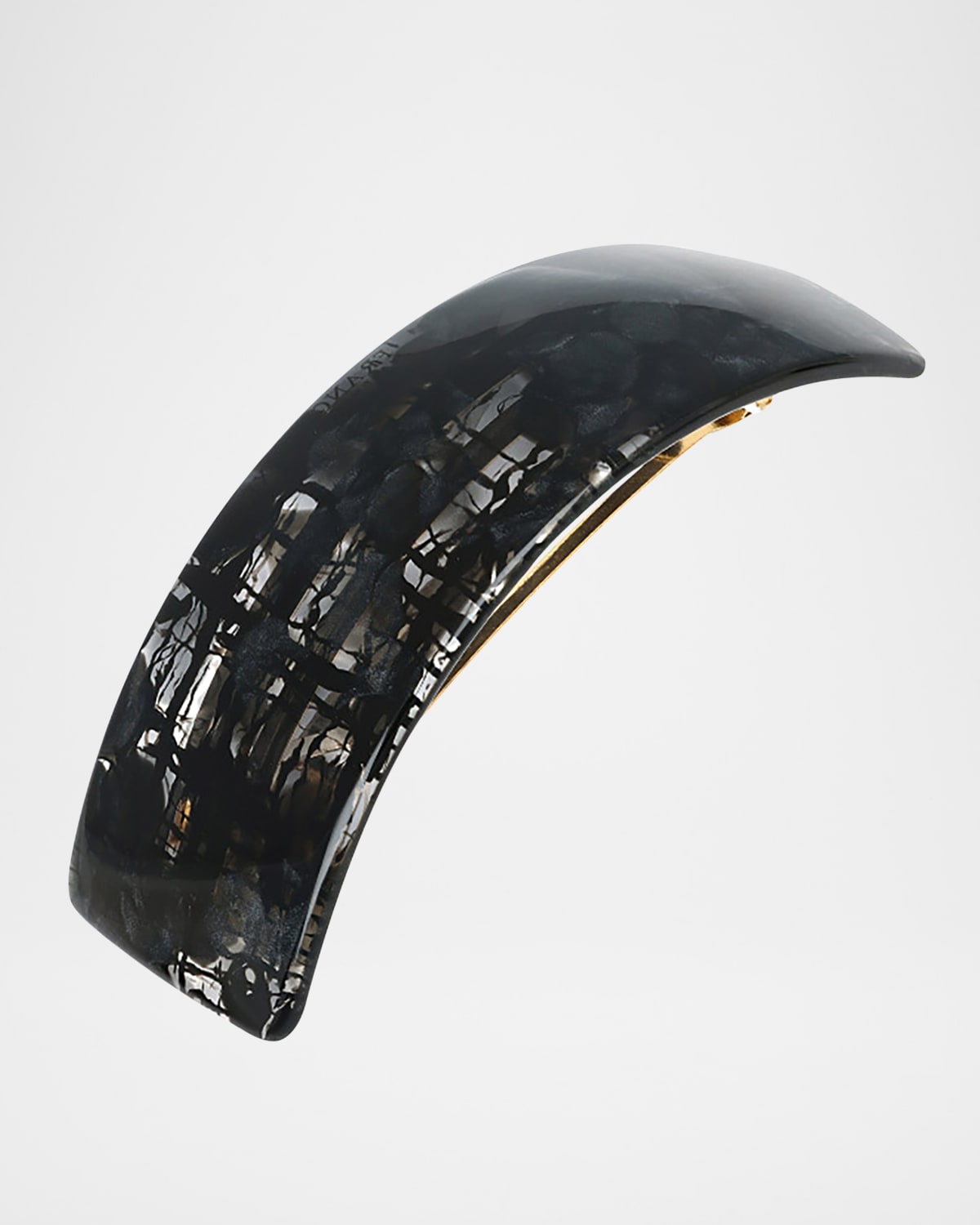 France Luxe Rectangle Volume Hair Barrette In Misty